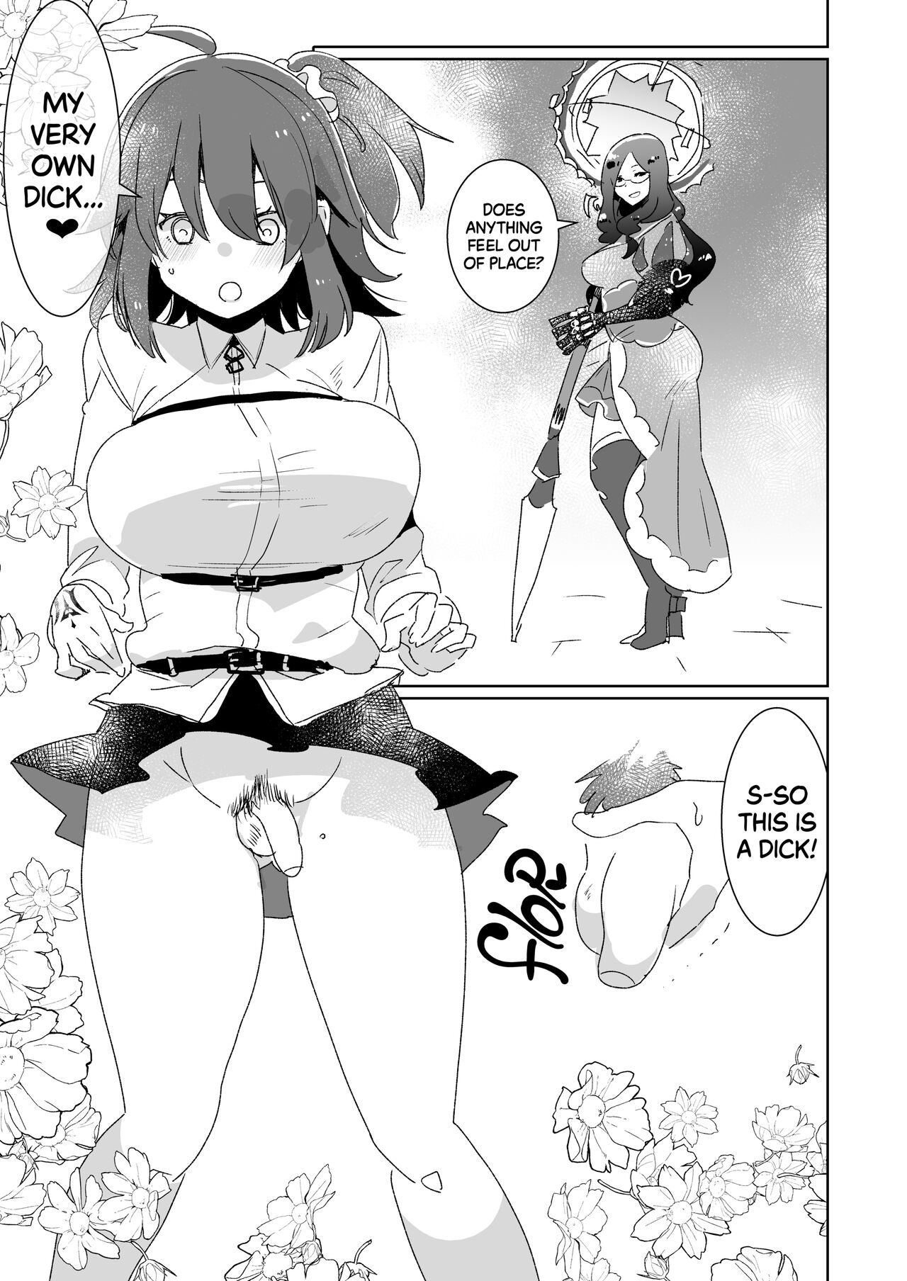 Futanari Gudako X Merlin- The Virgin Futanari Master vs Her Virgin Mage Merlin page 2 full