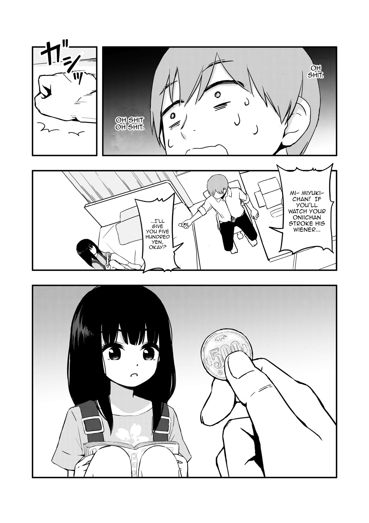 Otonari-san no Ko ni Ichiman Yen Agetara Iroiro Yarasetekureta | When I Gave the Neighbor Girl Ten Thousand Yen, She Let Me Do All Sorts of Stuff to Her. page 5 full
