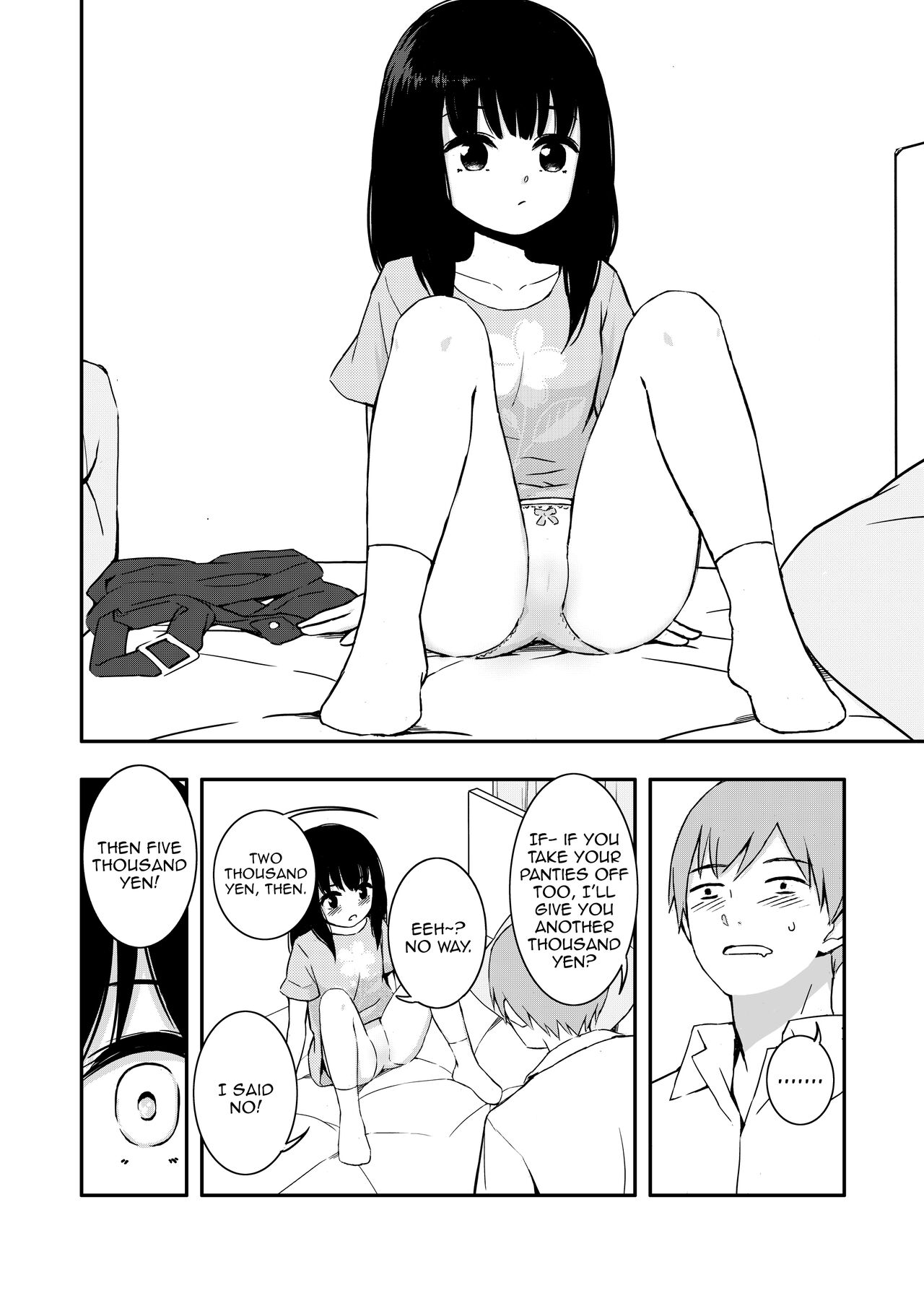 Otonari-san no Ko ni Ichiman Yen Agetara Iroiro Yarasetekureta | When I Gave the Neighbor Girl Ten Thousand Yen, She Let Me Do All Sorts of Stuff to Her. page 7 full