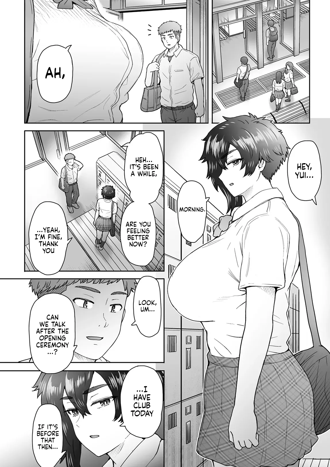 [Eight Beat (Itou Eight)] Fuaiso de Senotakai Kanojo ga Ore no Shiranai Ma ni… 3 | My Unfriendly Tall Girlfriend Became Like That Behind My Back... 3 [English]  [Digital] Hentai - Raw  29