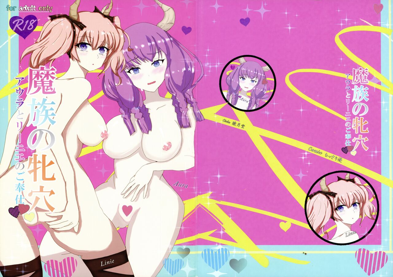 Mazoku no Mesu Ana Aura to Linie no go Houshi page 1 full