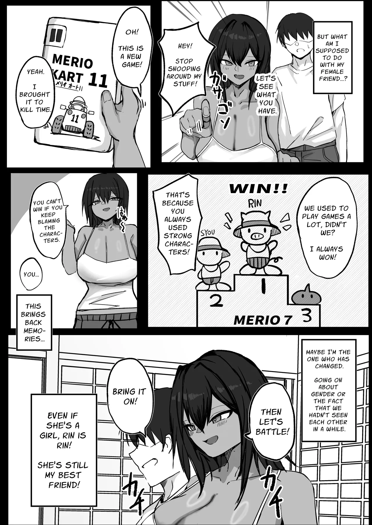 Sex With My Tanned Busty Friend Who I Used To Think Was A Guy page 7 full