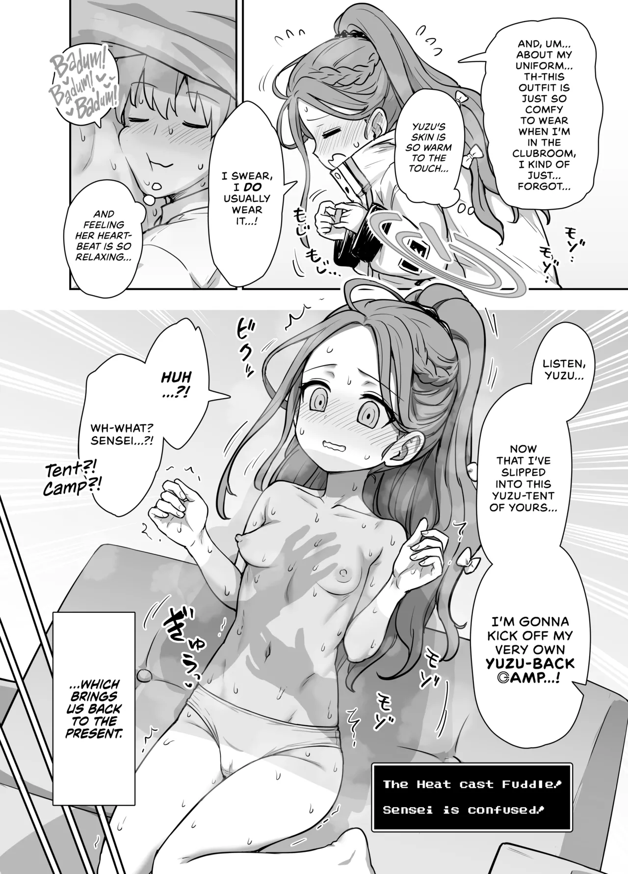 Yuzu to Micchaku Rhythm Game! | Snuggling with Yuzu! A Rhythm Game page 7 full