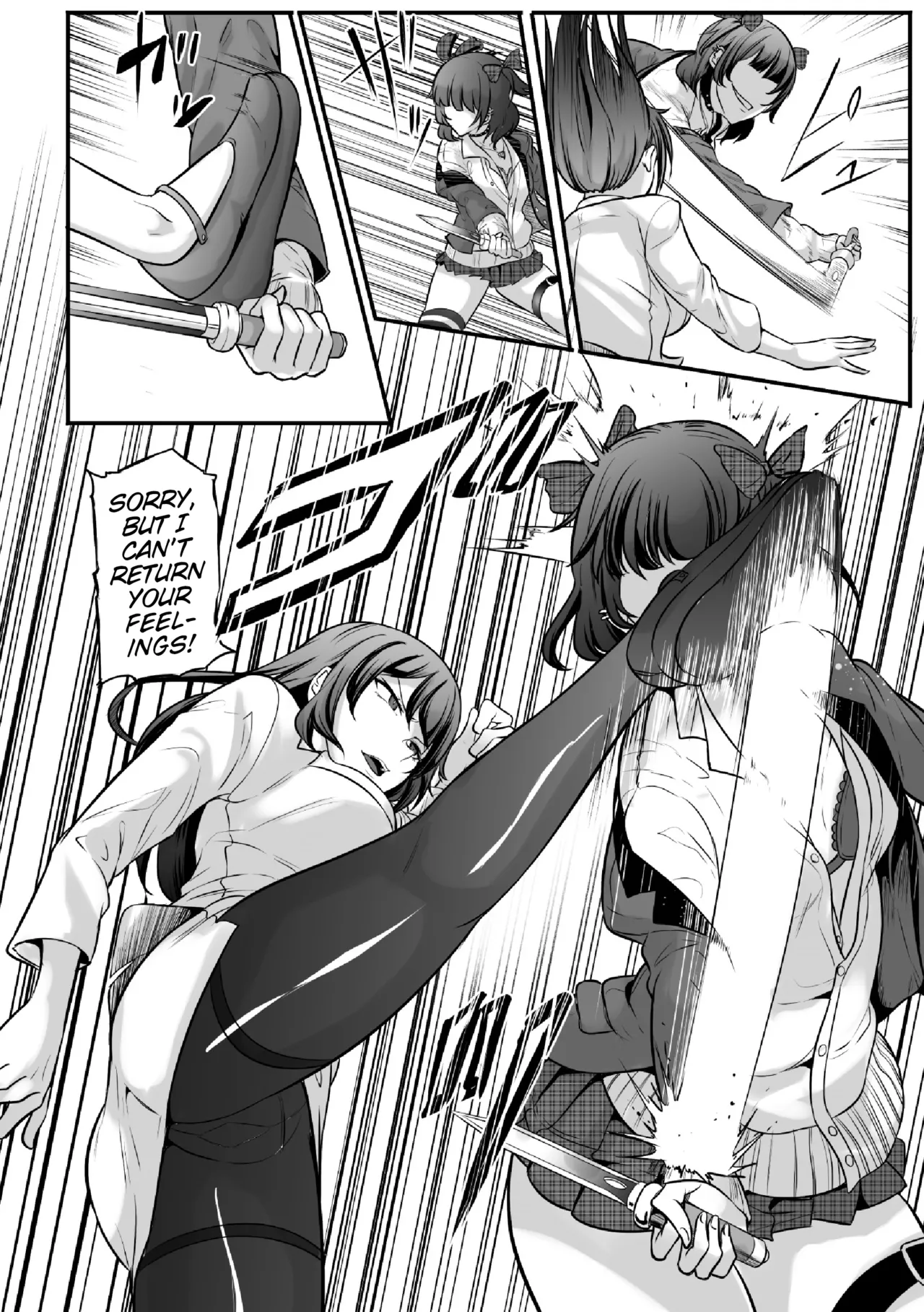 2D Comic Magazine Futanari Les Haramase Mesuzao Fuck de Kyousei Chakushou! Vol. 2 | Futanari Lesbian Impregnation, Forced Fertilization from Getting Fucked Woman Dick! page 6 full