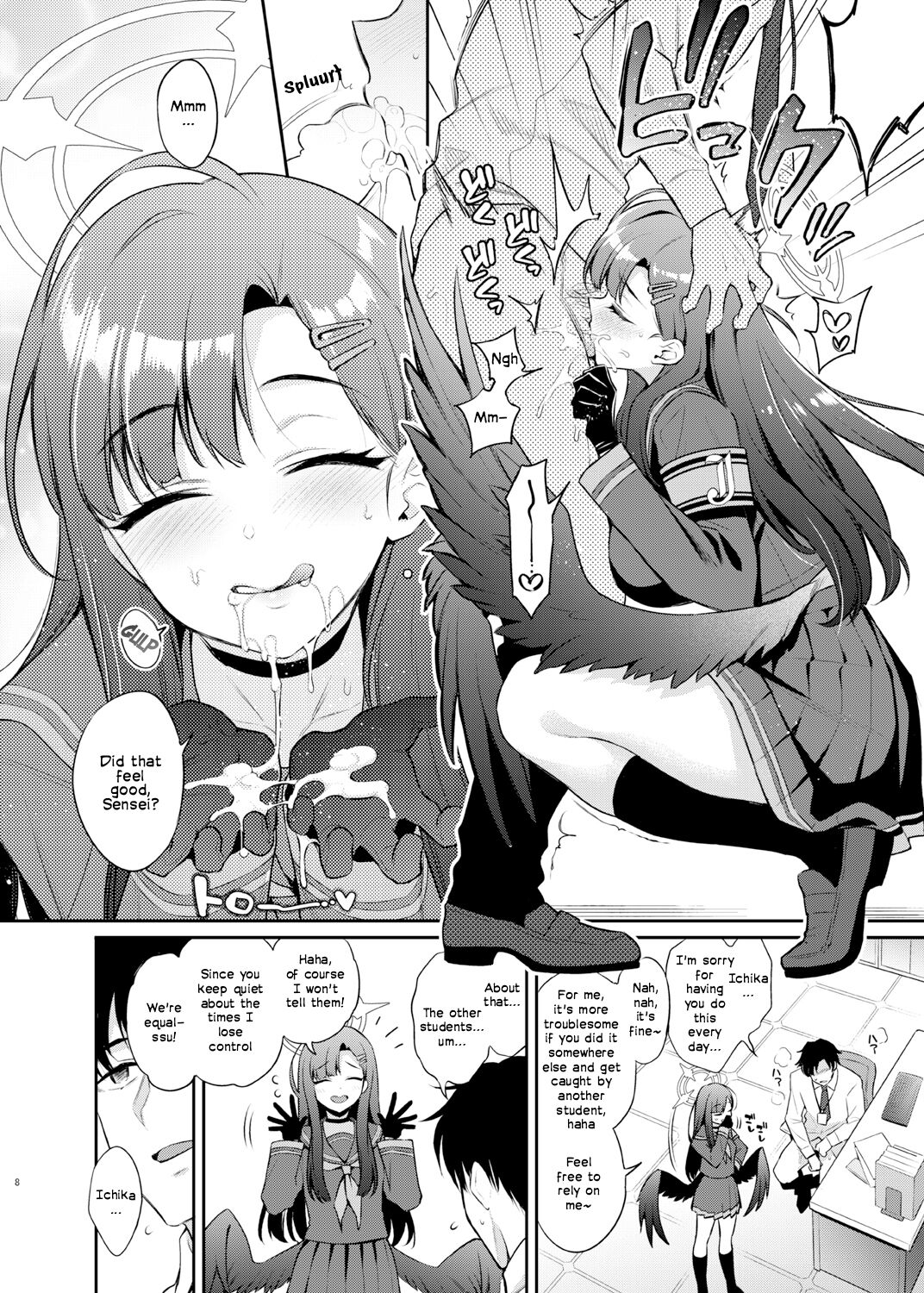 Sensei, Kyou mo Kore no Jikan ssu yo | Sensei, It's Time for You to Cum Today Too ♡ page 8 full