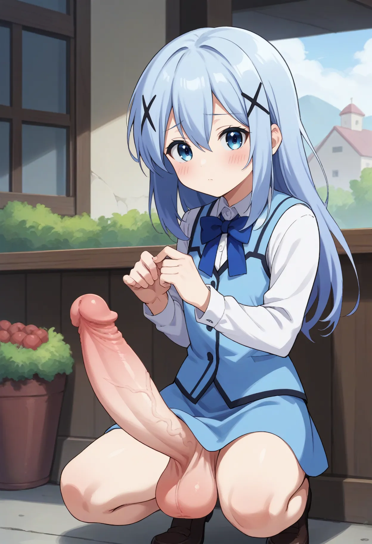 Kafuu Chino | Is the Order a Rabbit? | Normal Futa | fourt2 ai generated page 2 full