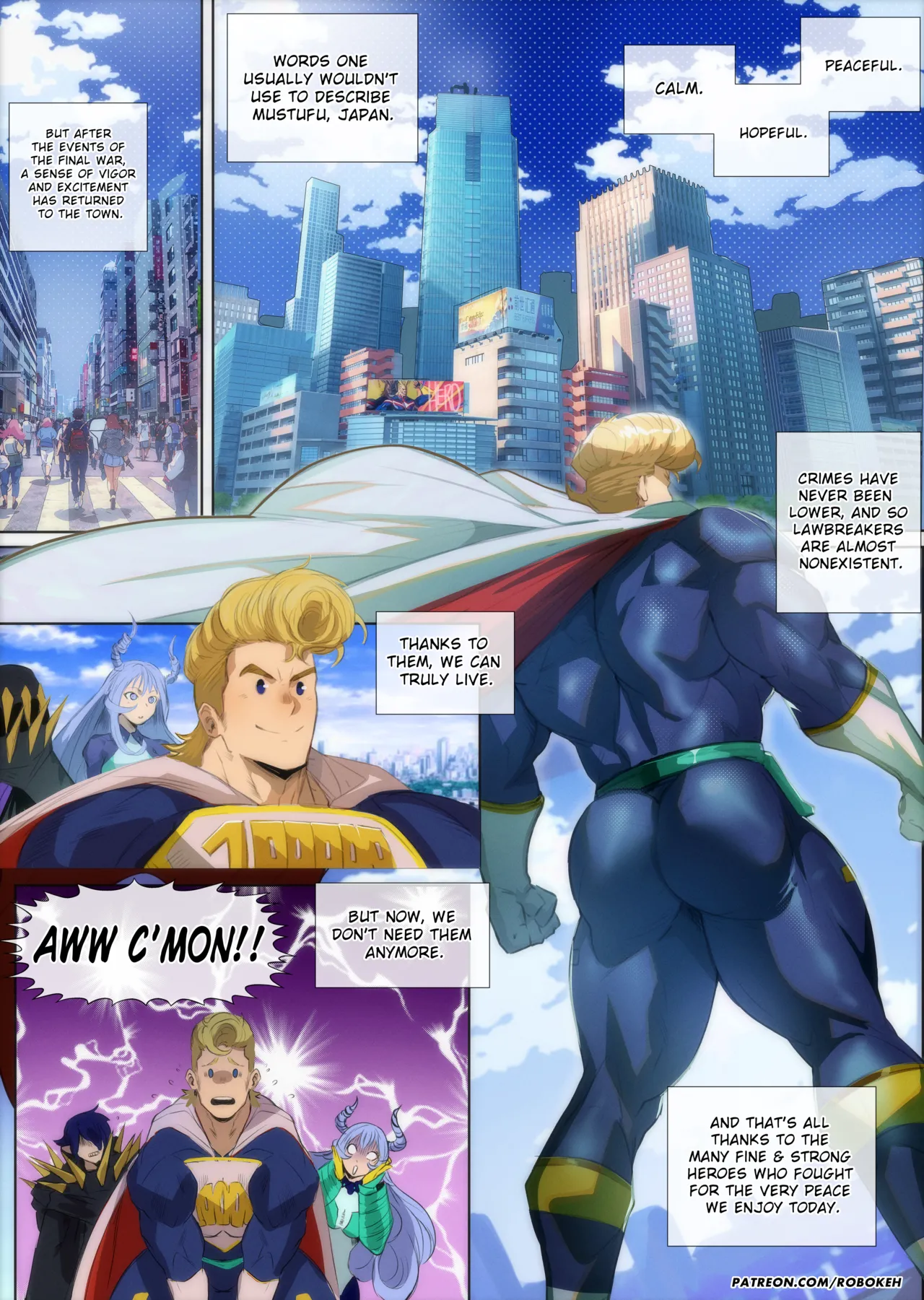 HERO HUNTER page 1 full