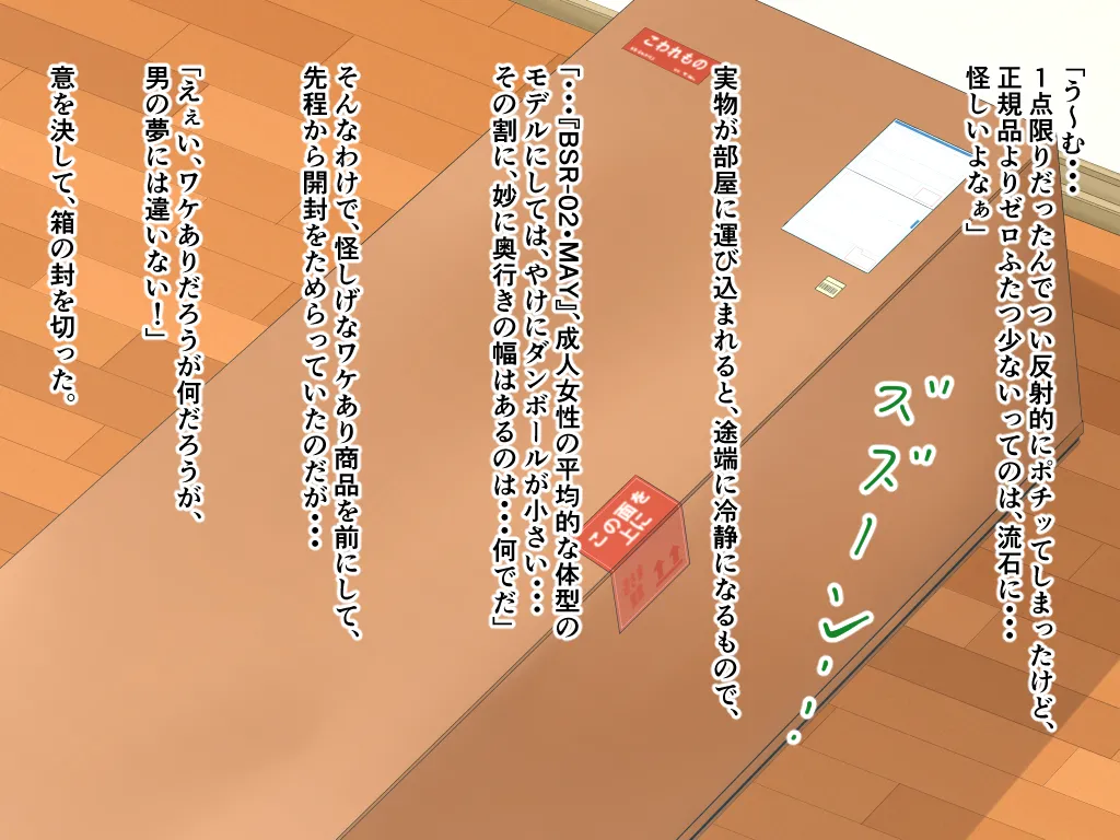 「ワケあり」格安セクサロイドを衝動買いしたら、 超乳○リ少女が届いた。 page 4 full