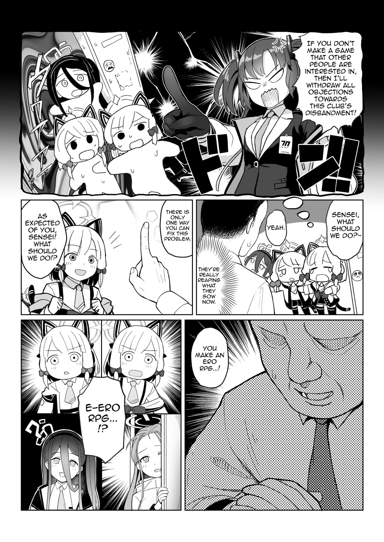 Game Kaihatsu-bu wa Shuuryou Shimashita | The End of the Game Development Department Club page 5 full