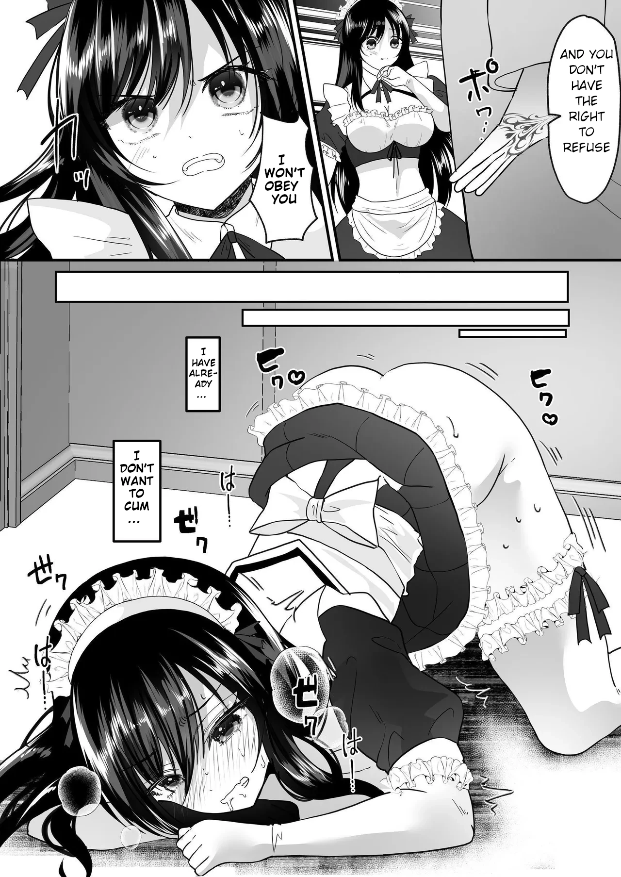 TS Gohoushi Maid ~Akutoku Ryoushu no Kansa ni Kita noni Nyotaika Sarete Seishori Maid ni Saremashita~ page 7 full