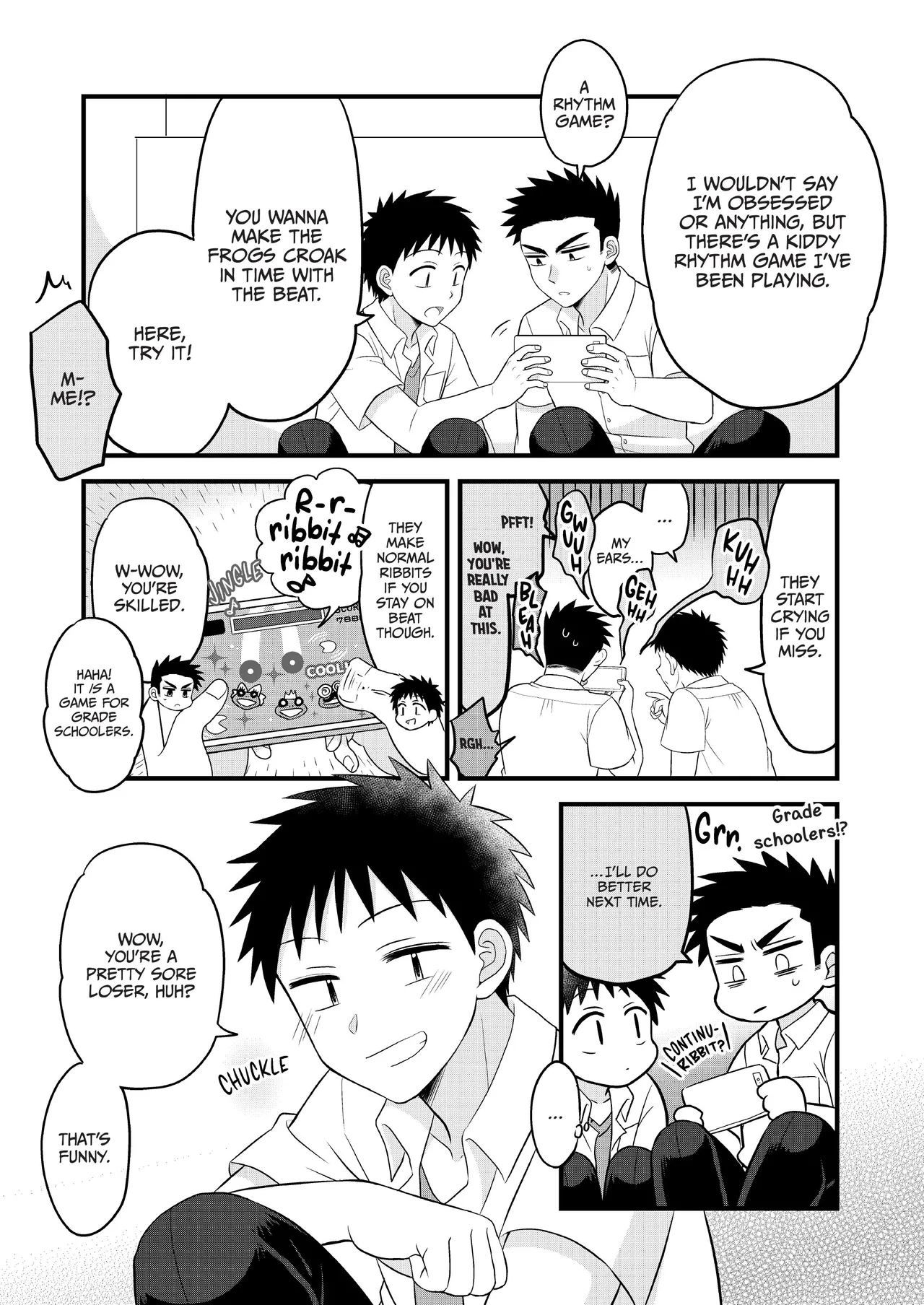 Hayatochiri BL - Hayatochiri Suru Gobyou Mae! page 10 full