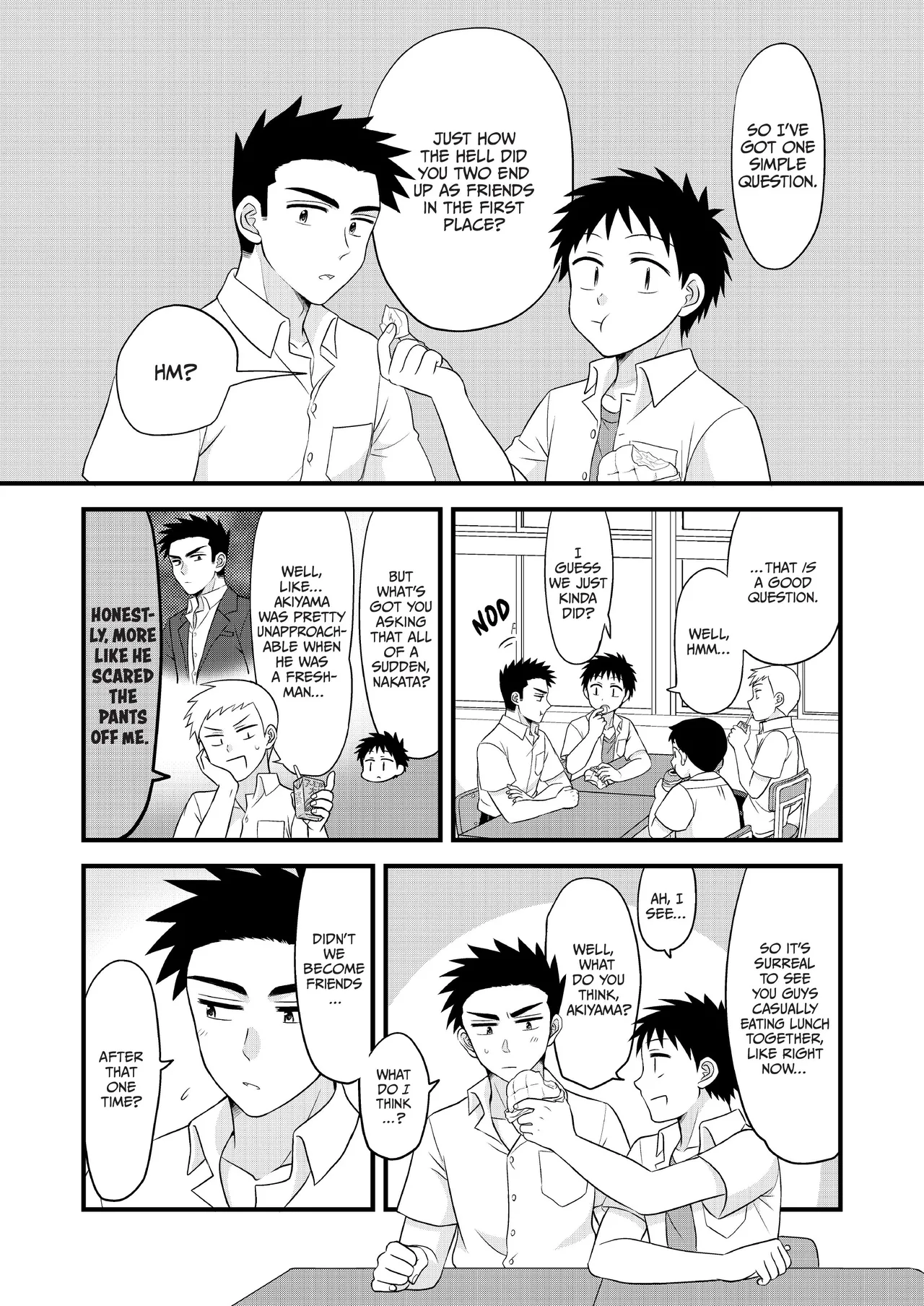 Hayatochiri BL - Hayatochiri Suru Gobyou Mae! page 2 full