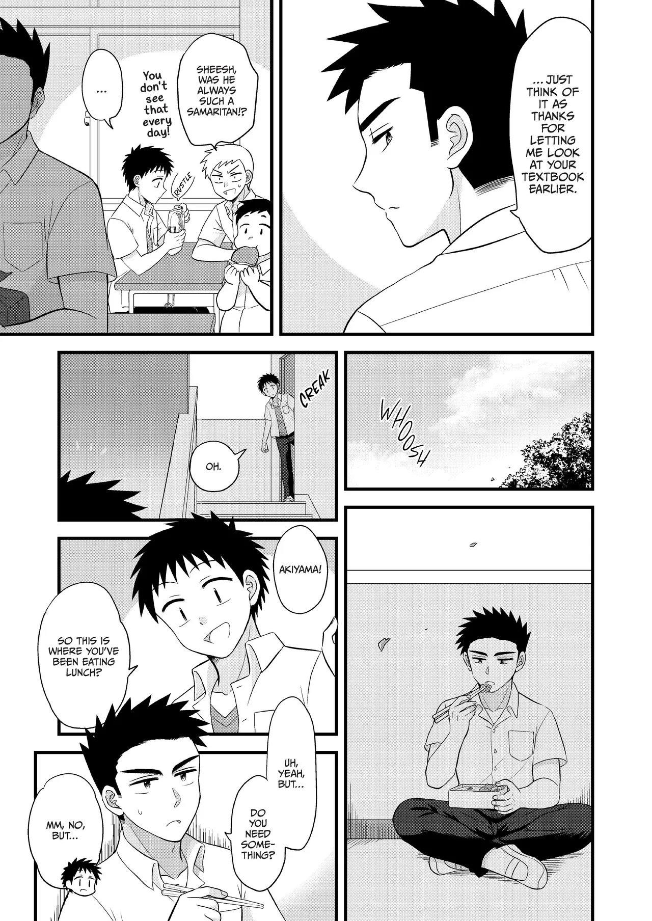 Hayatochiri BL - Hayatochiri Suru Gobyou Mae! page 4 full