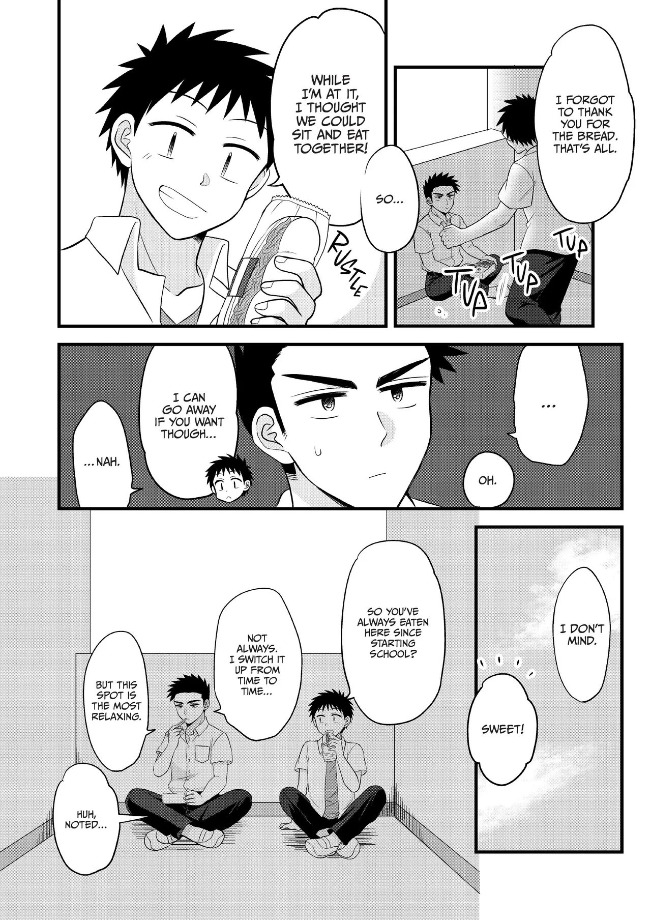 Hayatochiri BL - Hayatochiri Suru Gobyou Mae! page 5 full