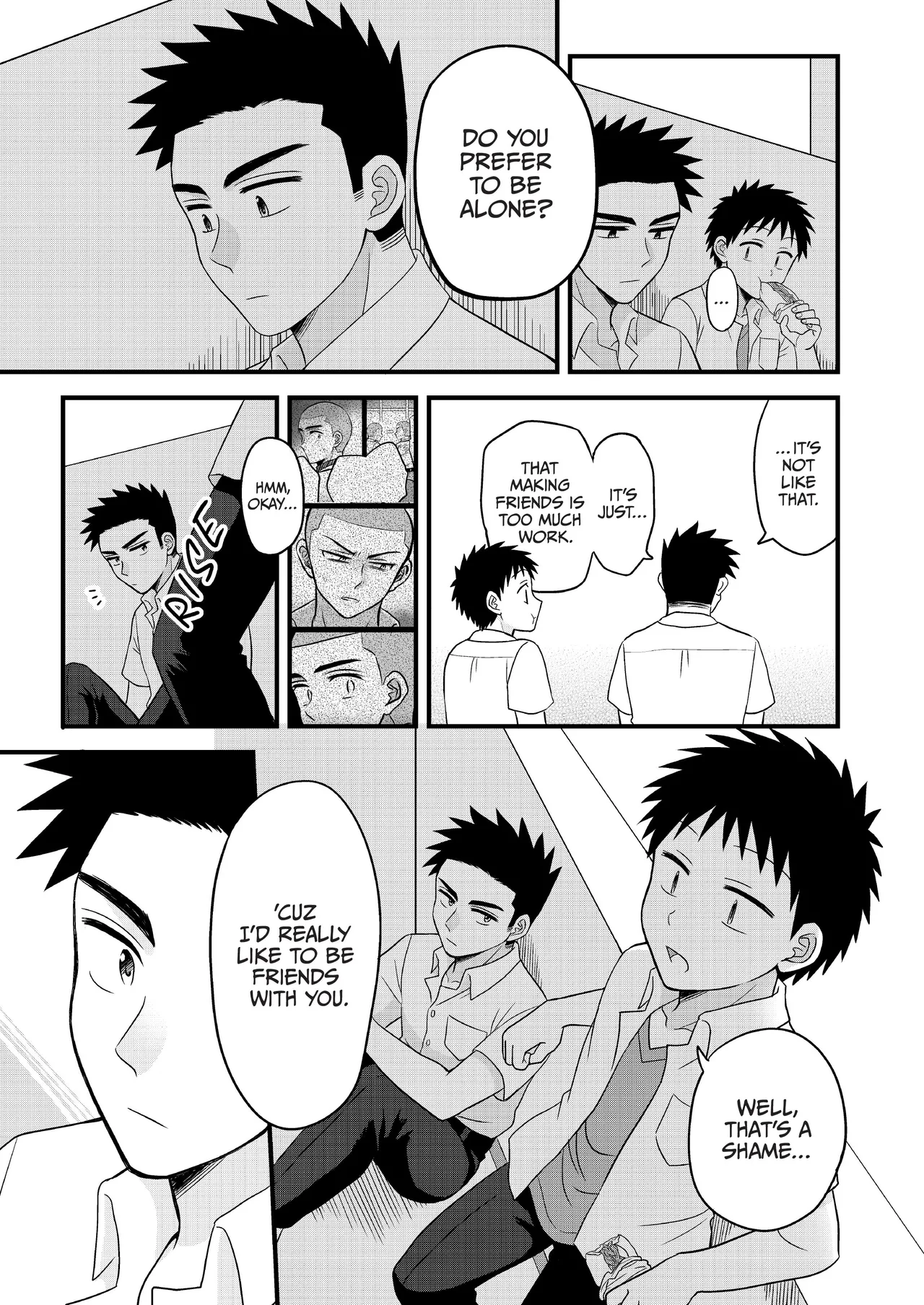 Hayatochiri BL - Hayatochiri Suru Gobyou Mae! page 6 full