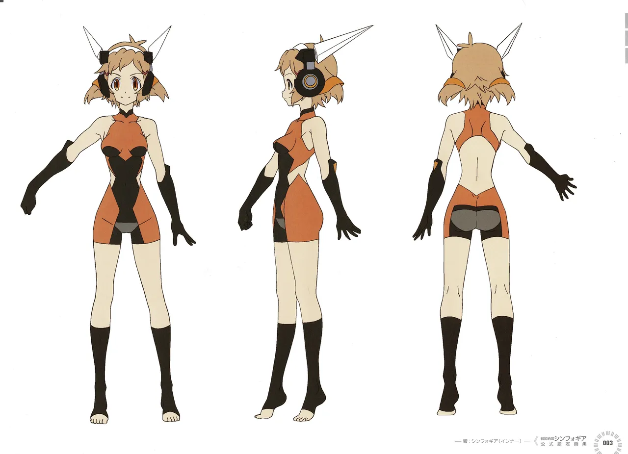 Senki Zesshou Symphogear Official Design Works page 4 full