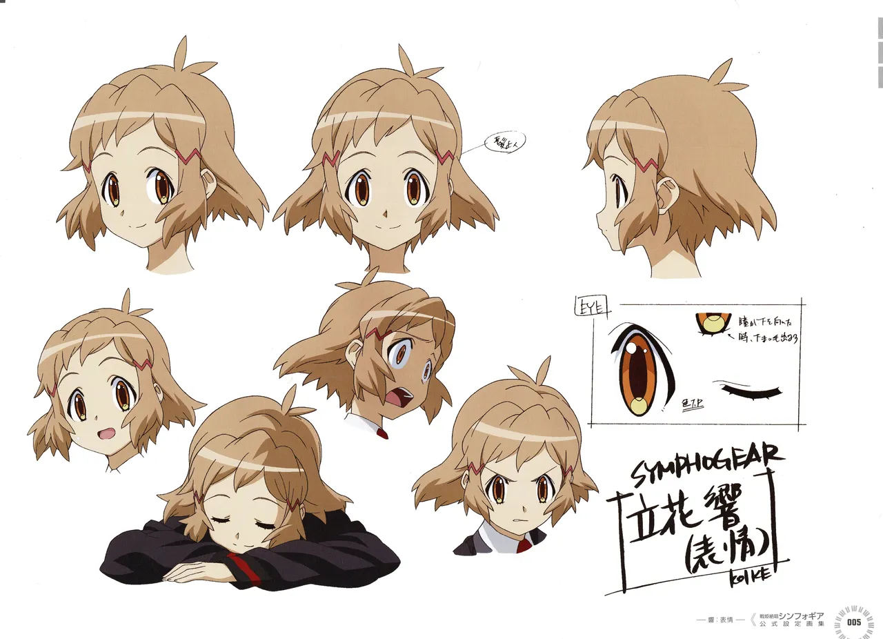 Senki Zesshou Symphogear Official Design Works page 6 full