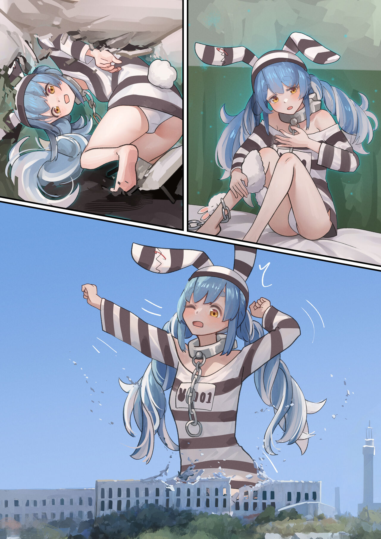 Kyodai-ka Shita Usada Pekora page 1 full