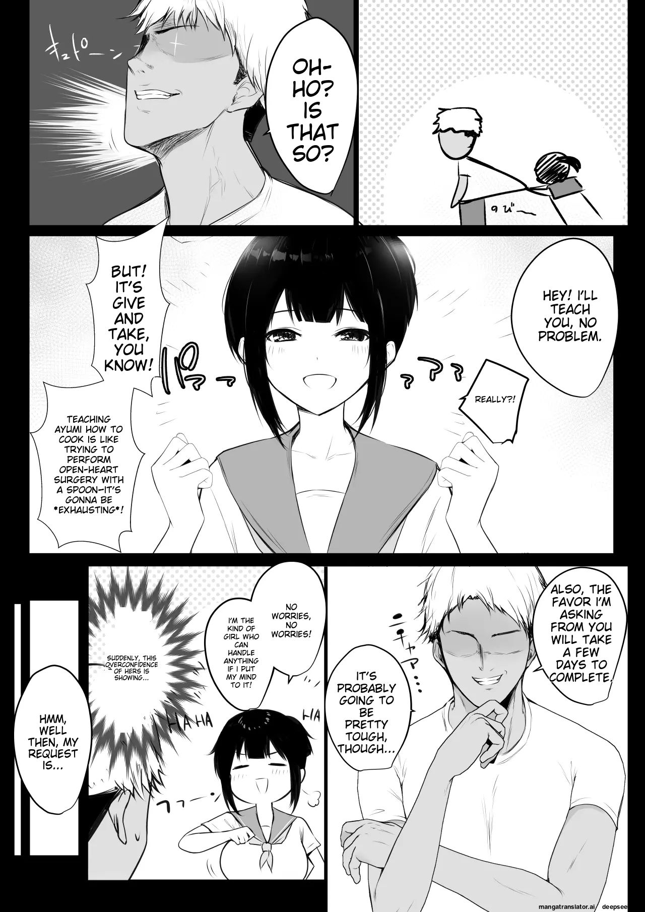 Boku no Kanojo wa Charao to Doukyochuu 2 page 8 full