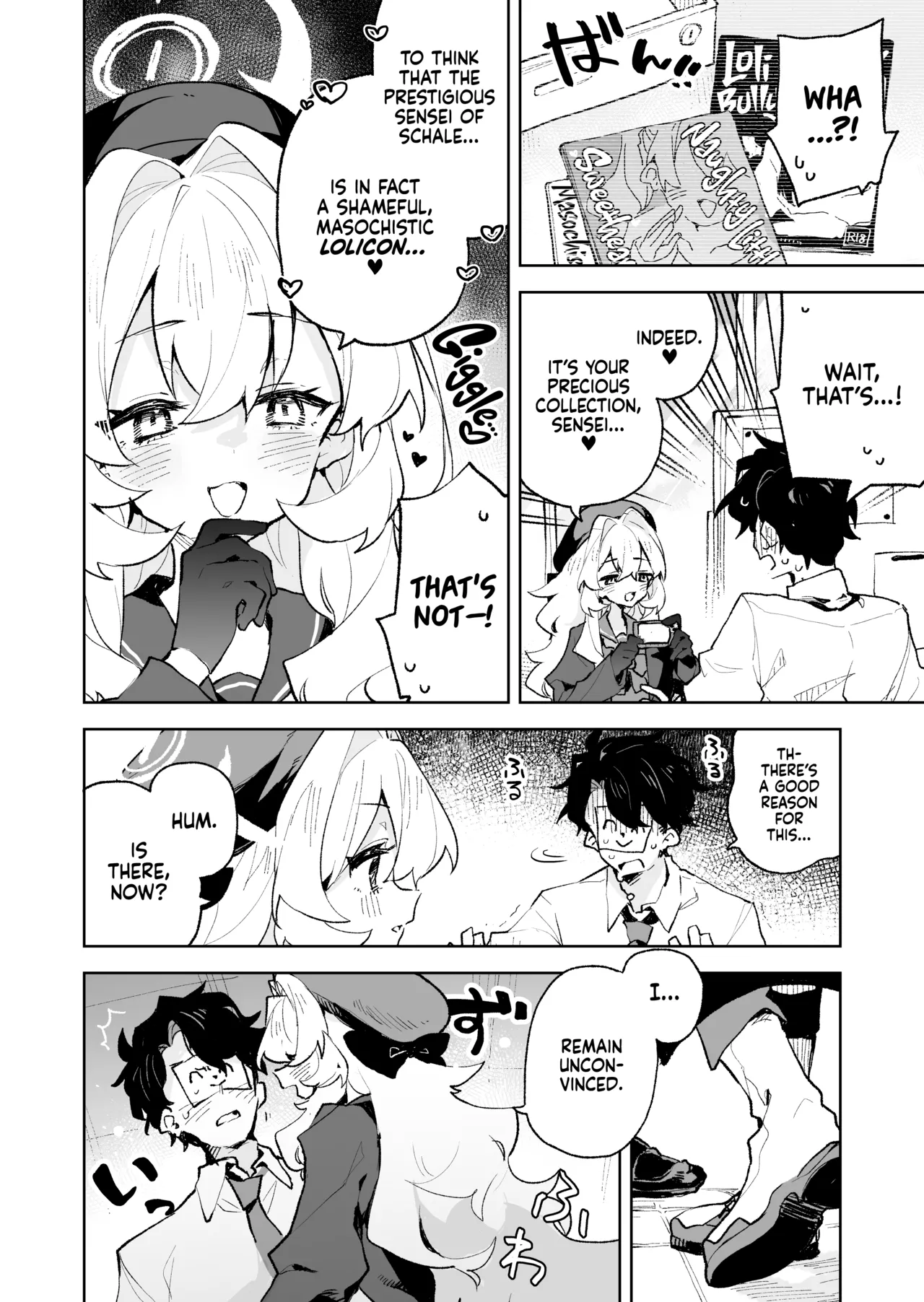 Niyaniya Kyouju no Ama Zeme Gotoki ni Makenai ga! I Won't Be Defeated by Professor Niyaniya's Tantalizing Temptations! page 3 full