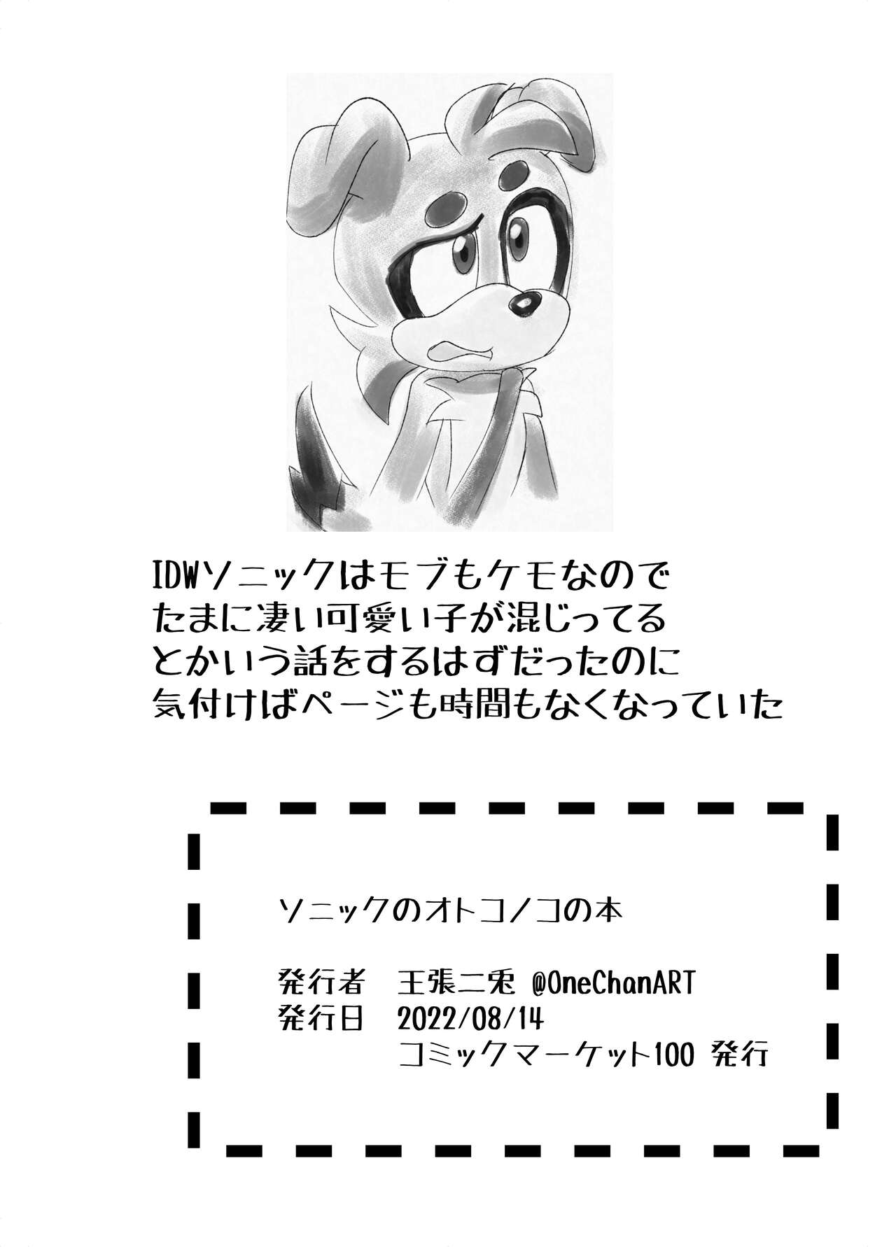 Sonic no Otokonoko no Hon page 8 full