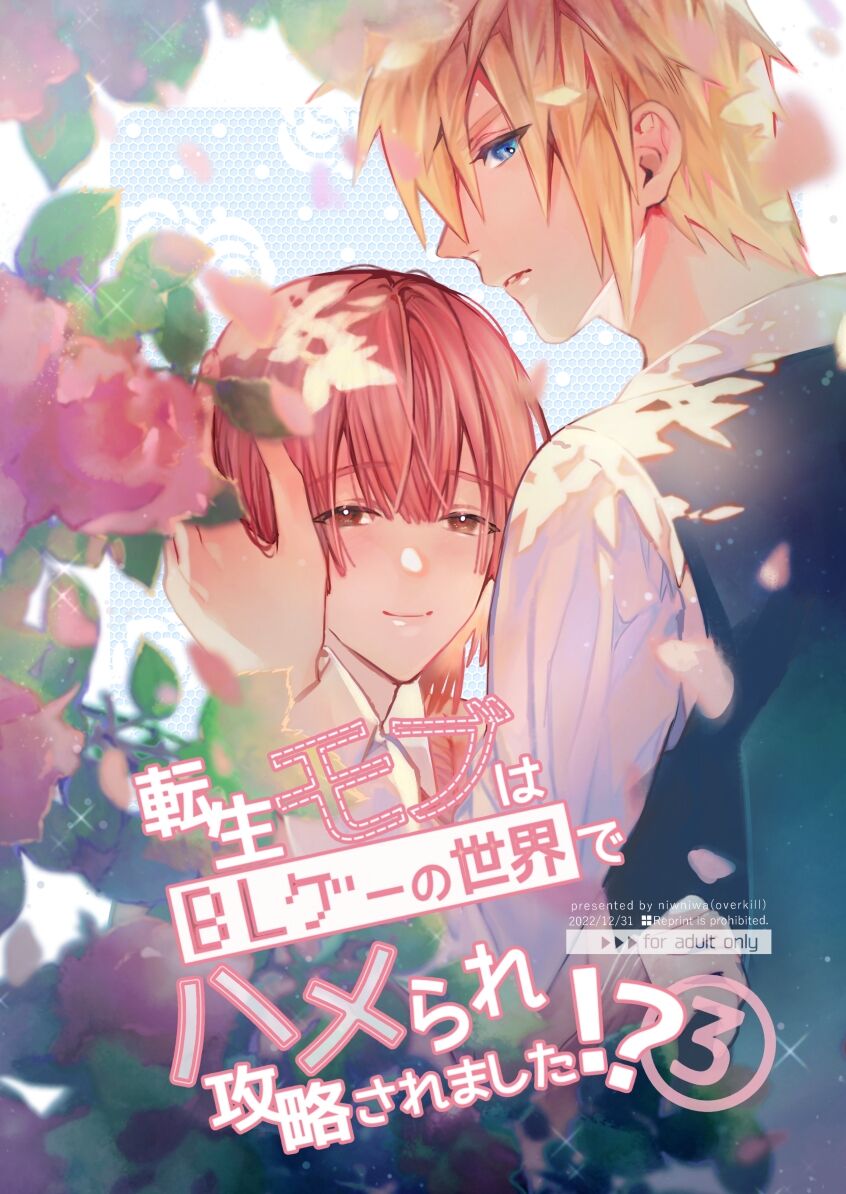 Tensei Mob wa BL-gee no Sekai de Hamerare Kouryakusaremashita!? 3 | Sex with the Love Interest! But I'm an NPC! 3 page 1 full