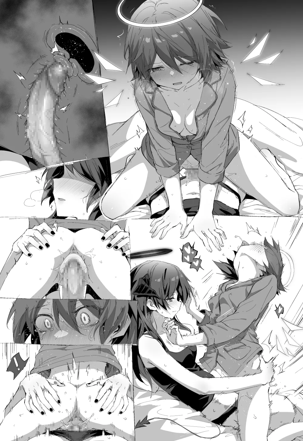 Mostima x Exusiai Short Story page 7 full