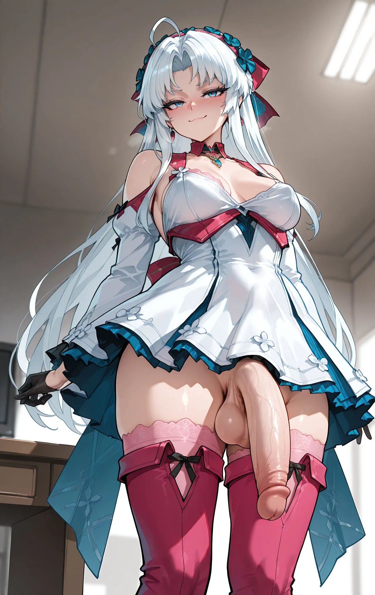 Carlotta's Surprise! Thaeia ai generated page 4 full