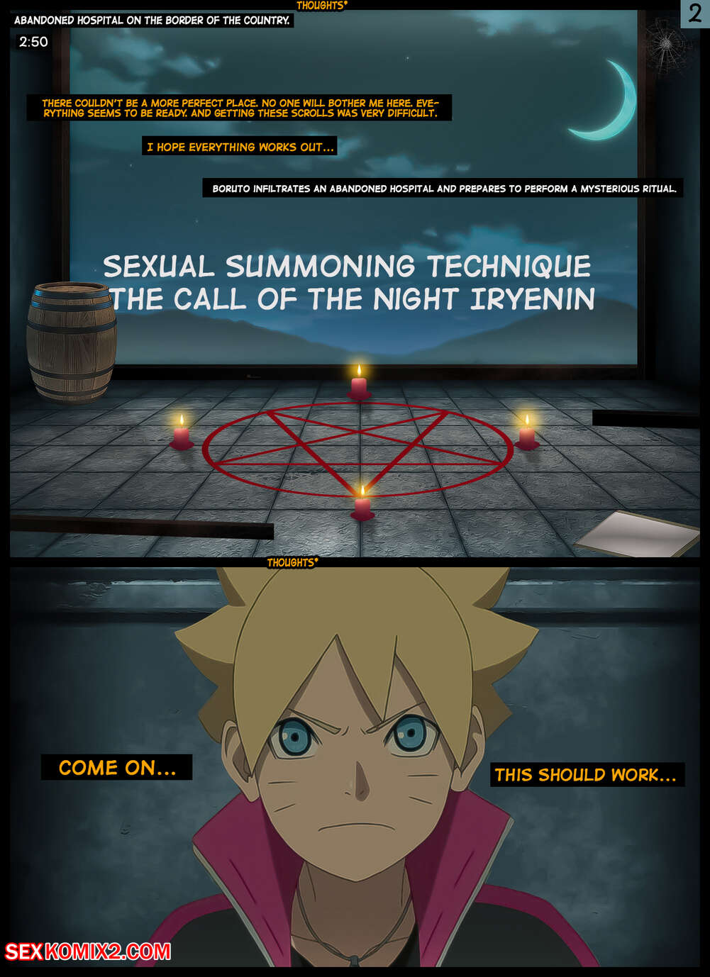 Naruto. The Call of the Night Iryenin. KristoLin for sexkomix2.com page 2 full