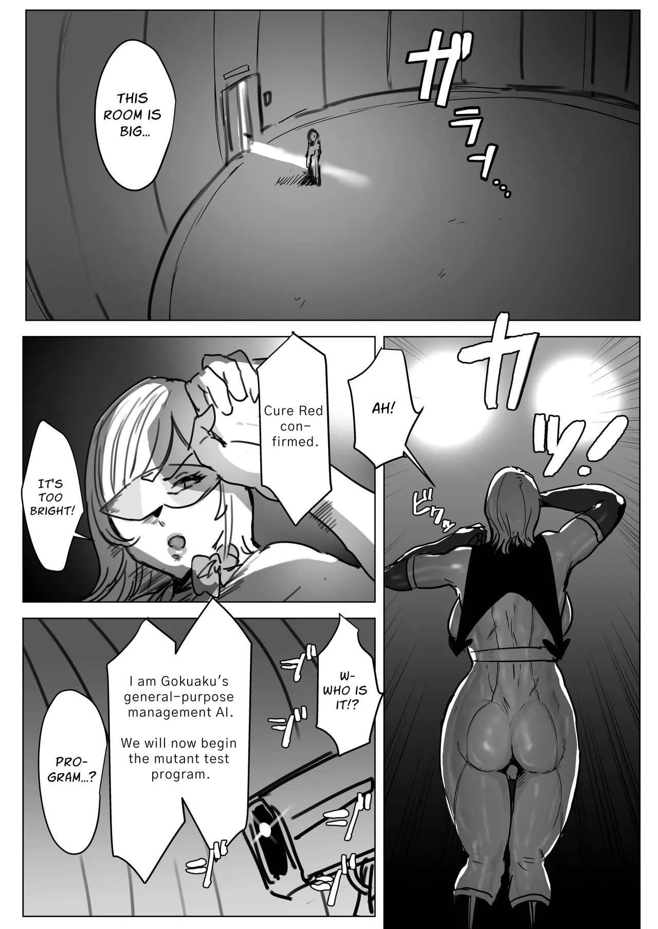 Futanari Chinpo Battle! Sentai Red vs Dosukebe Kaijin | Futanari Dick Battle! Warrior Red VS The Perverted Supervillains page 10 full