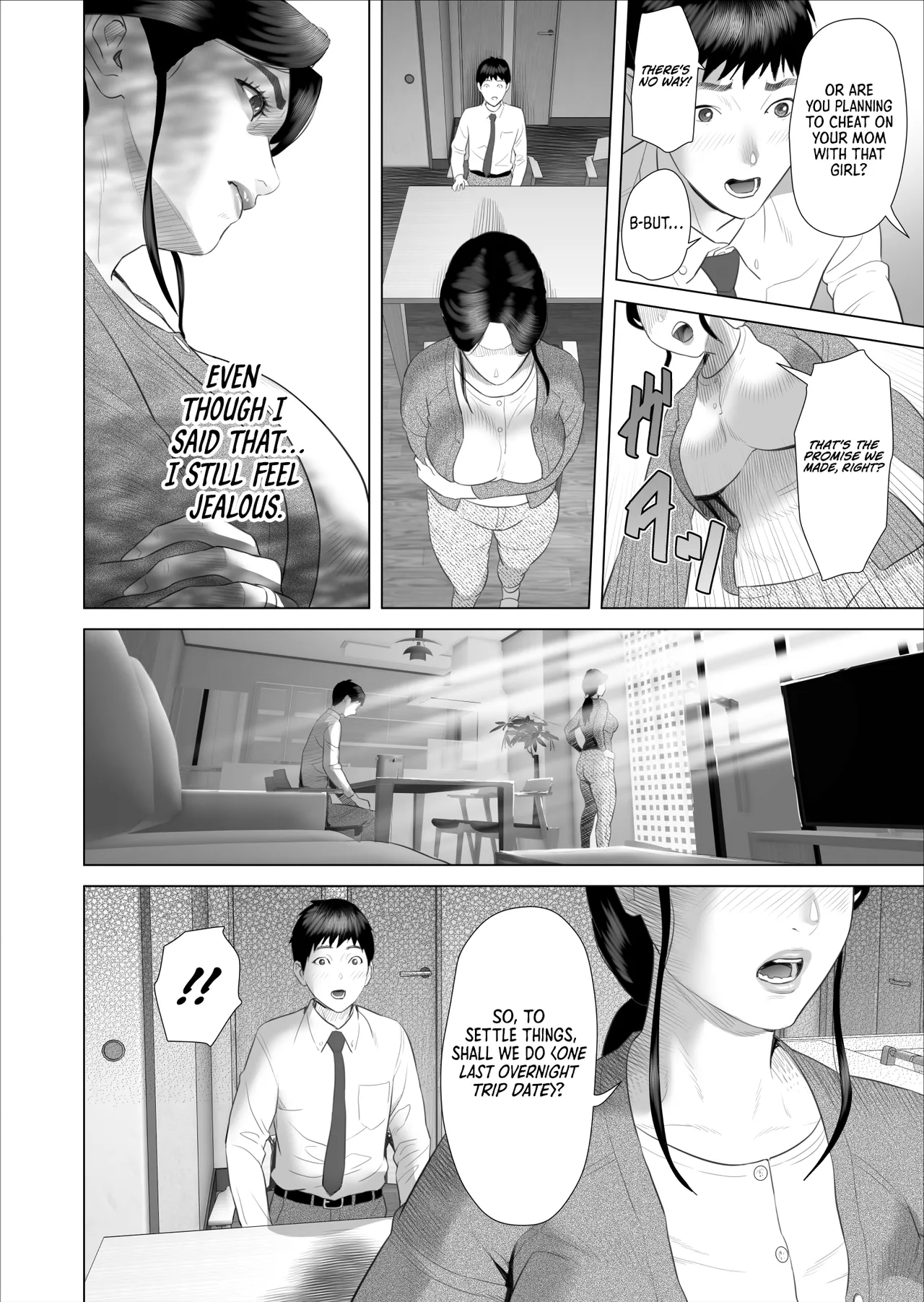 Boku ga Okaa-san to Konna Koto ni Nacchau Hanashi 10 Onsen Hen | The story about how I came to be like this with my mother Vol.10 - Hot Spring Volume page 10 full