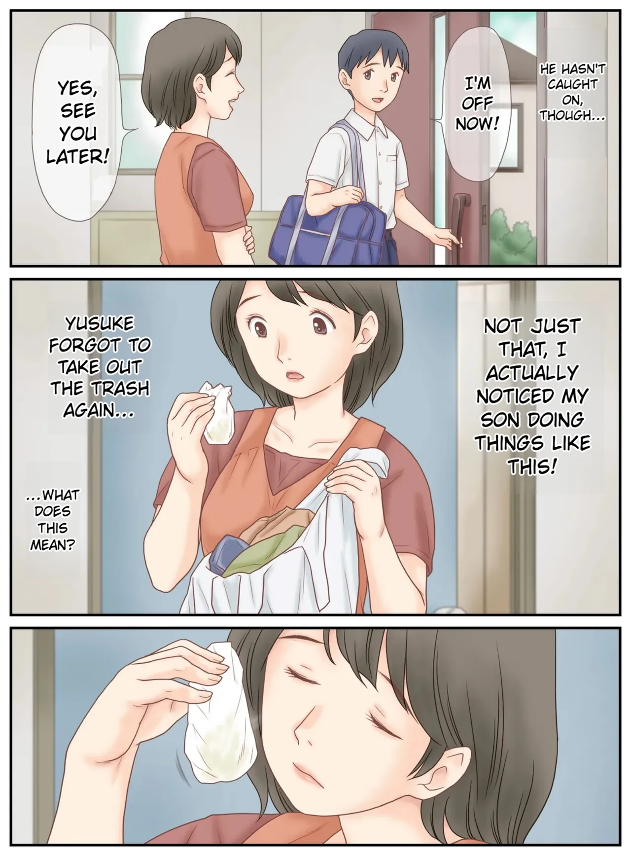 Musuko ni Mirareta Onanie page 6 full