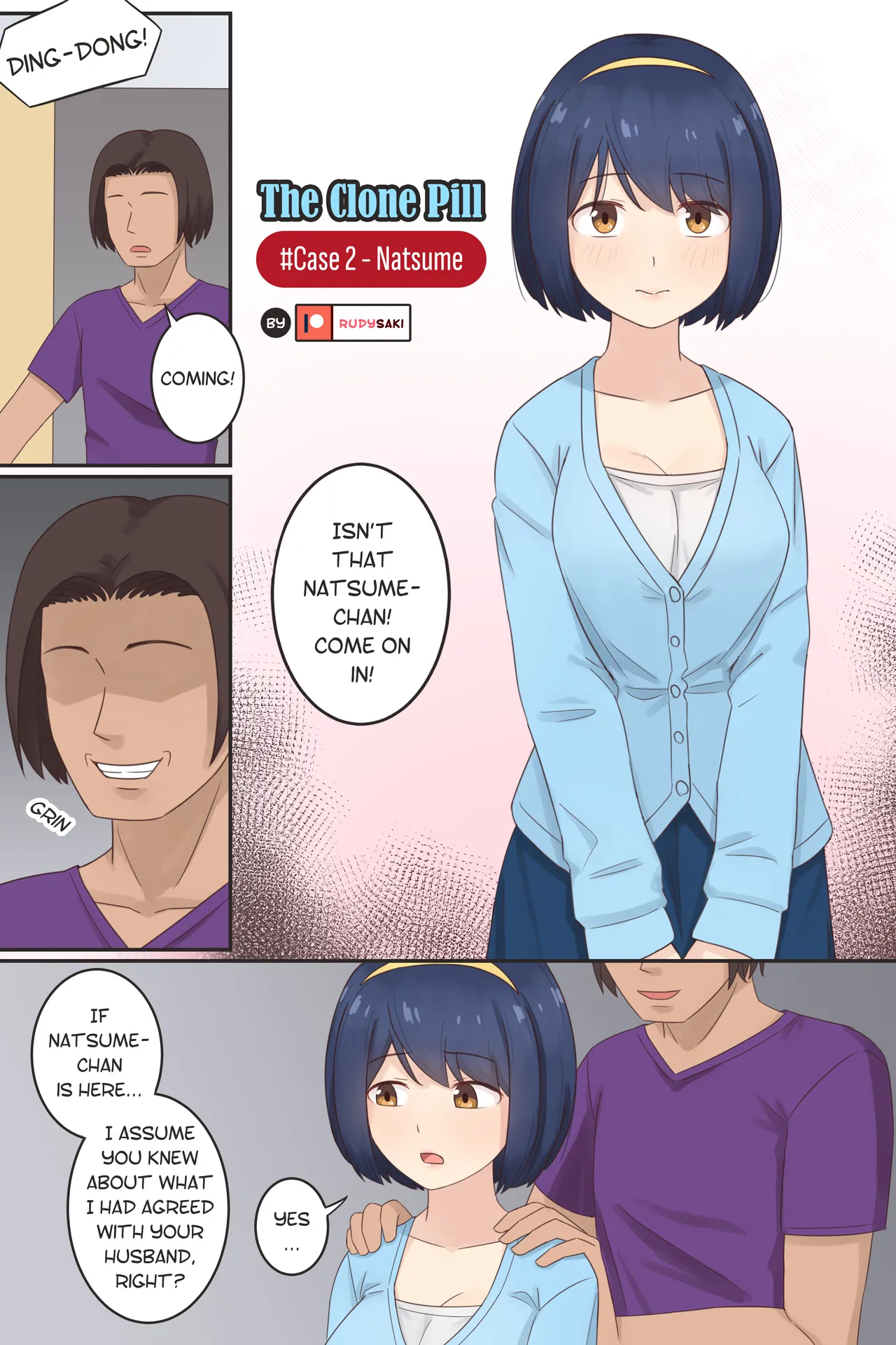 The Clone Pill: #Case 2 - Natsume page 1 full