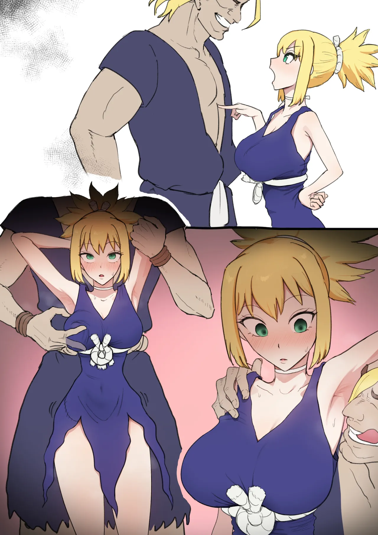 Kohaku × Magma Tsuyoi Otoko ga Subete no Mura de… ♥ page 6 full