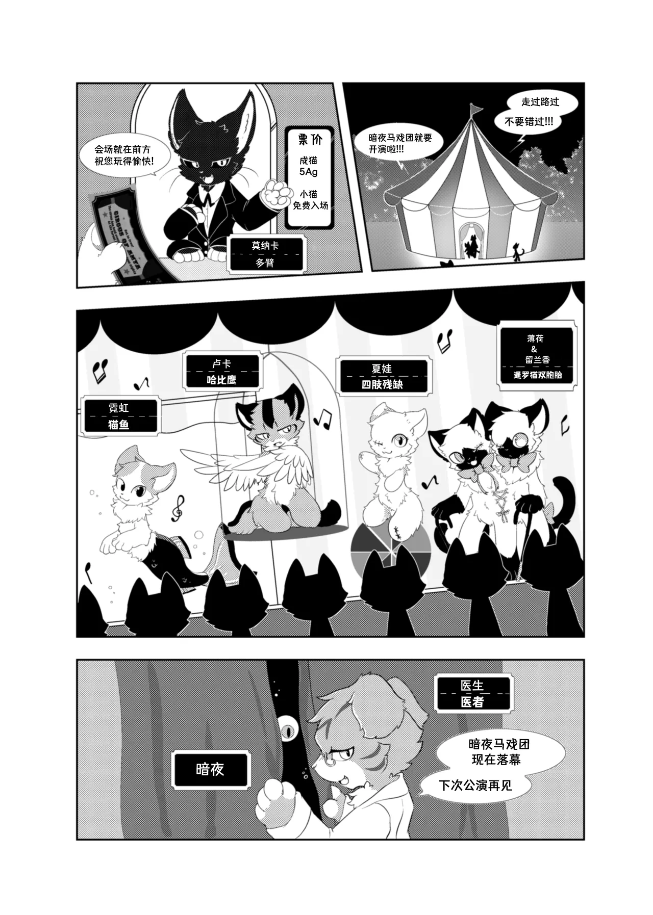 Anya no Circus | 暗夜马戏团 page 3 full