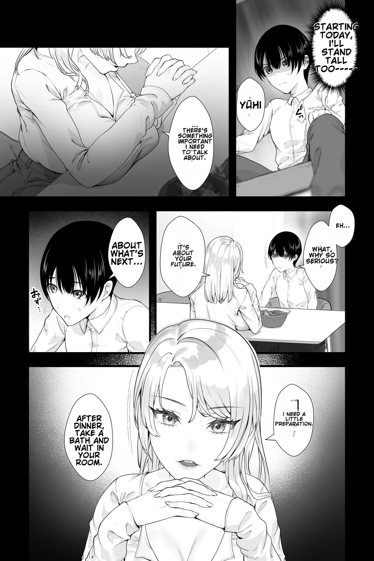 Gaikoku no Haha ~Ginpatsu Bakunyū no Haha ni Shibo Sei Fudeoroshi Sa Reru Mikkakan~ page 3 full