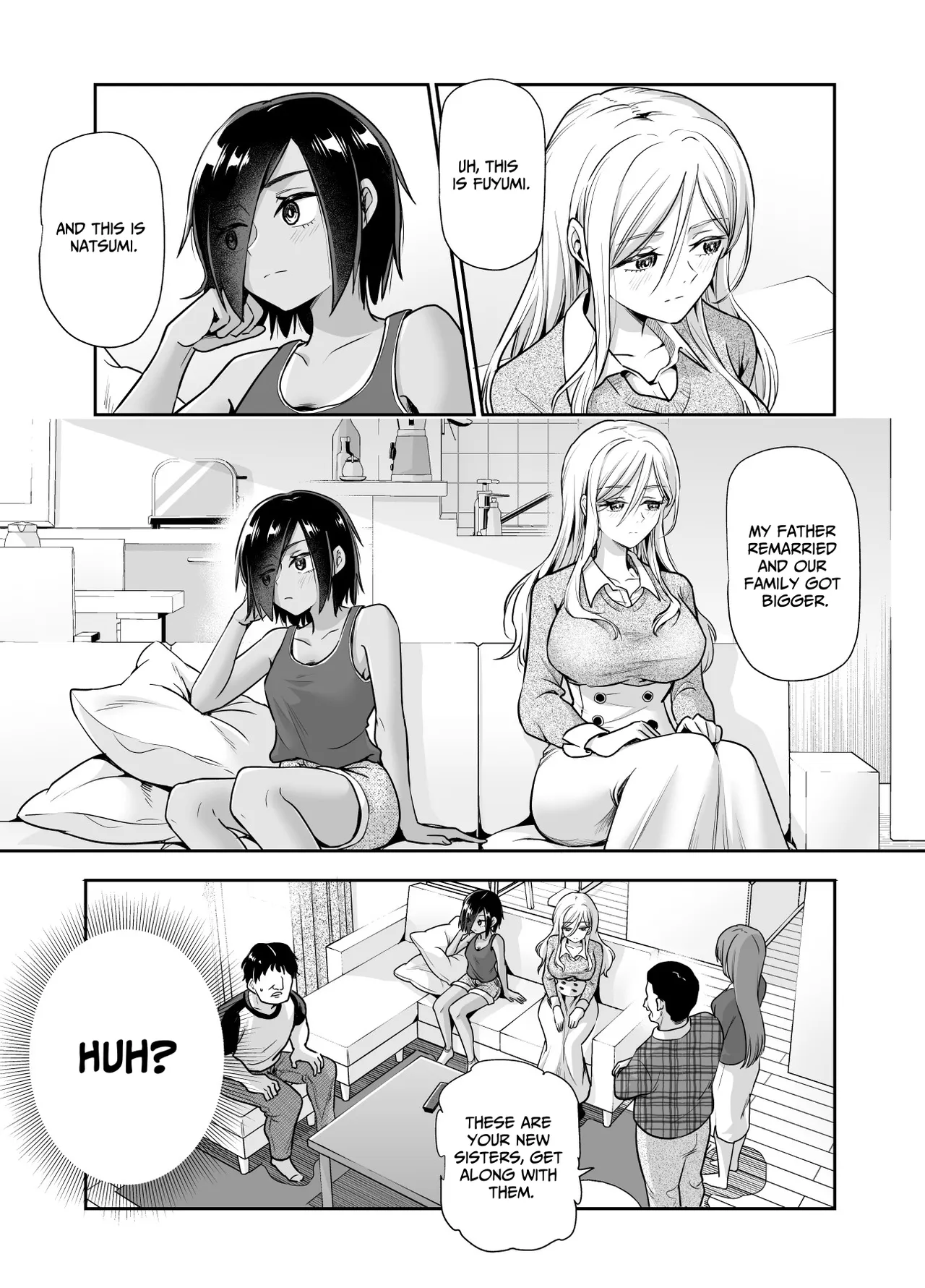 Totsuzen Gishi to Gimai ga Dekite Shimatta Ken EX | I Suddenly Gained Two Stepsisters EX ~my life after they caught me fapping~ page 3 full