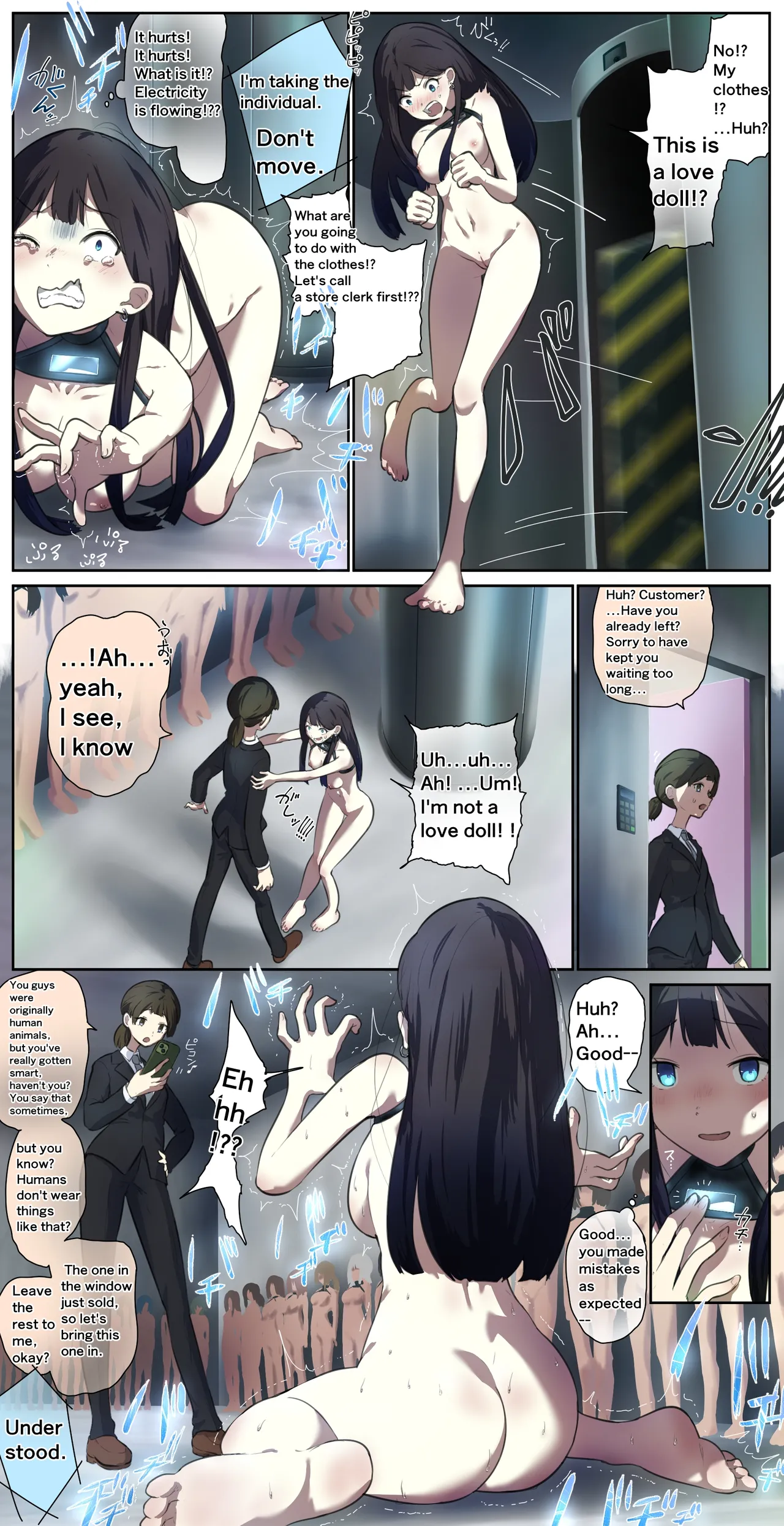 I saw a love doll store in town, so I went in… page 3 full