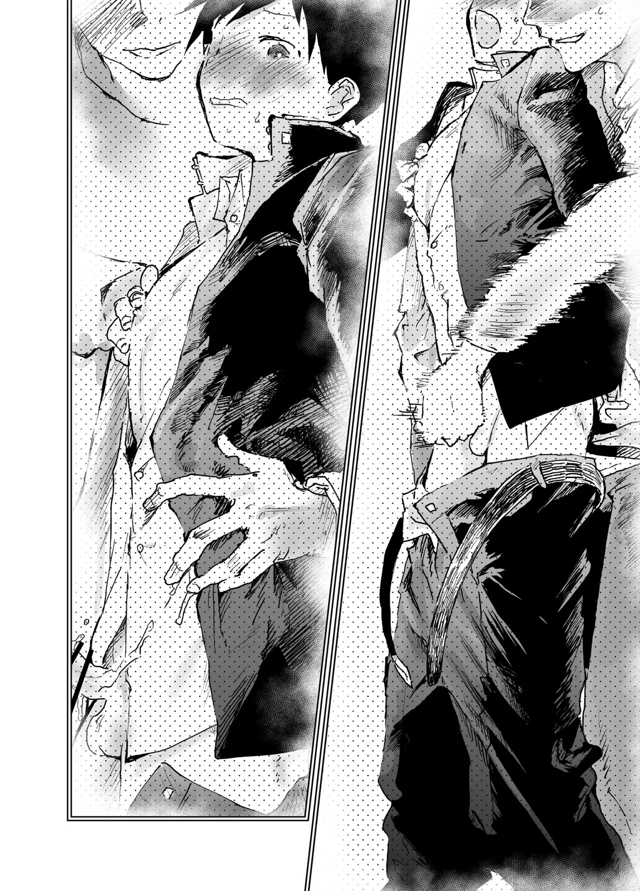 Eki no Toile de Hatsutaiken Rinkan Rape!! Kichiku Seme!! page 8 full