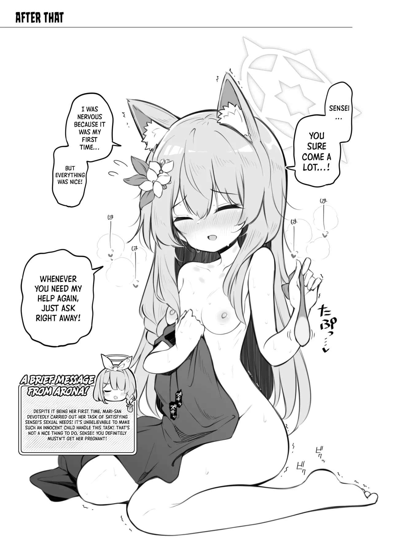 Kivotos Kozukuri Katsudou Houkokusho BluArch Kozukuri Houkokubu 3 | The Kivotos Baby-making Activity Report Blue Archive Baby-Making Information Club 3 page 8 full