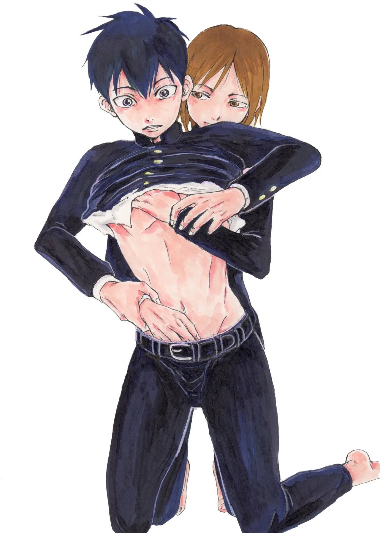 いきがって男友達にちんこしゃぶらせたら 無理矢理尻穴レイプされてギャン泣きした俺 page 2 full