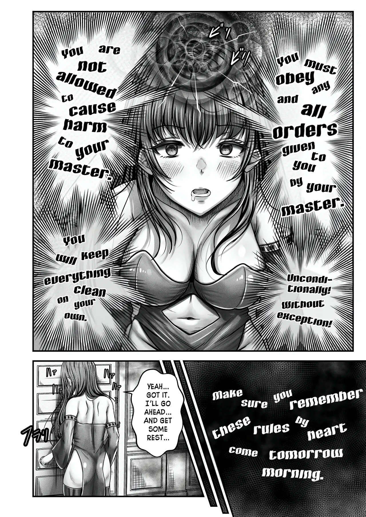 Hypnotized Sage ~The centennial female sage who couldn’t resist her own hypnosis magic~ page 9 full