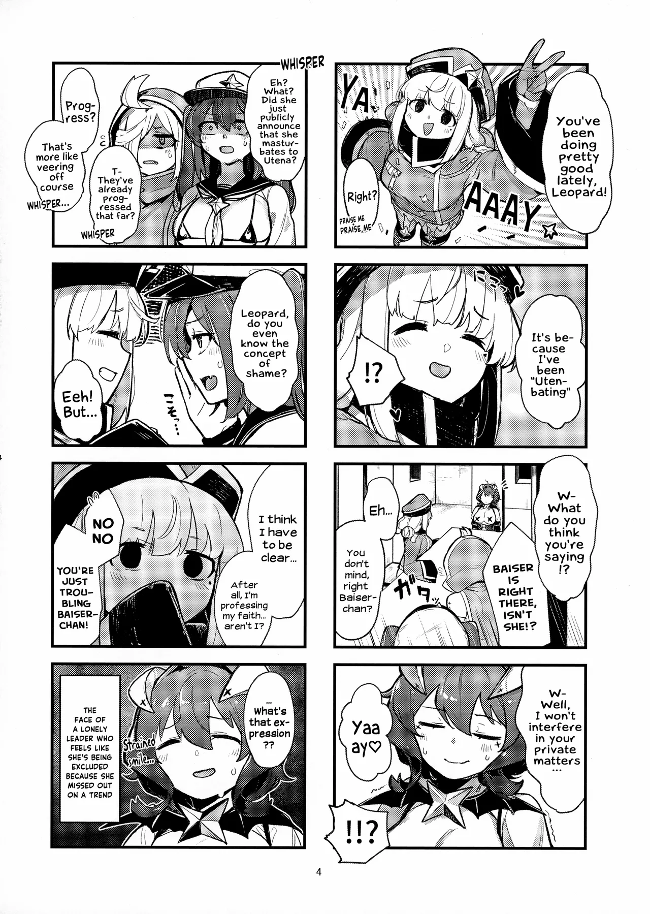Takaraka ni Ute ni ~ | Loudly Utenbating page 4 full
