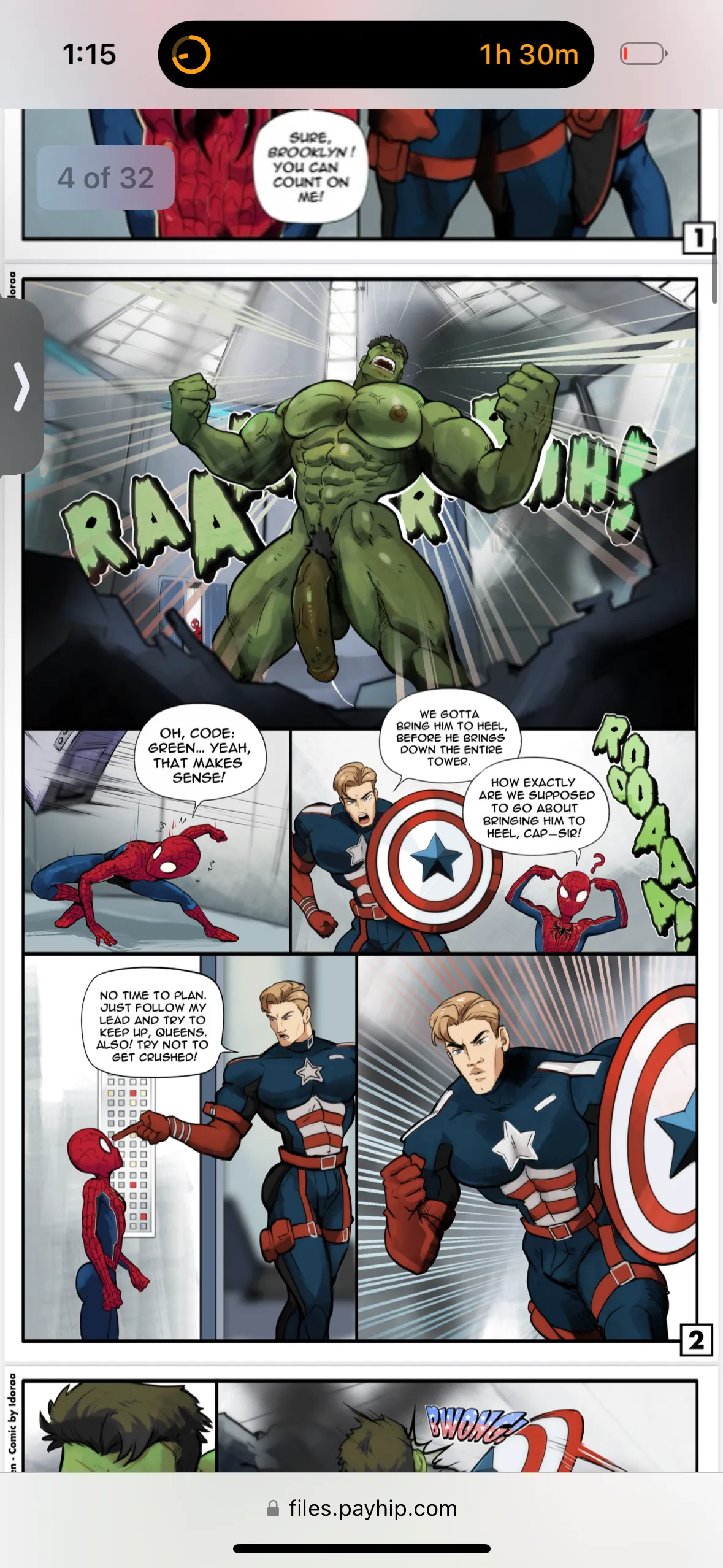 Hulk in heat page 1 full