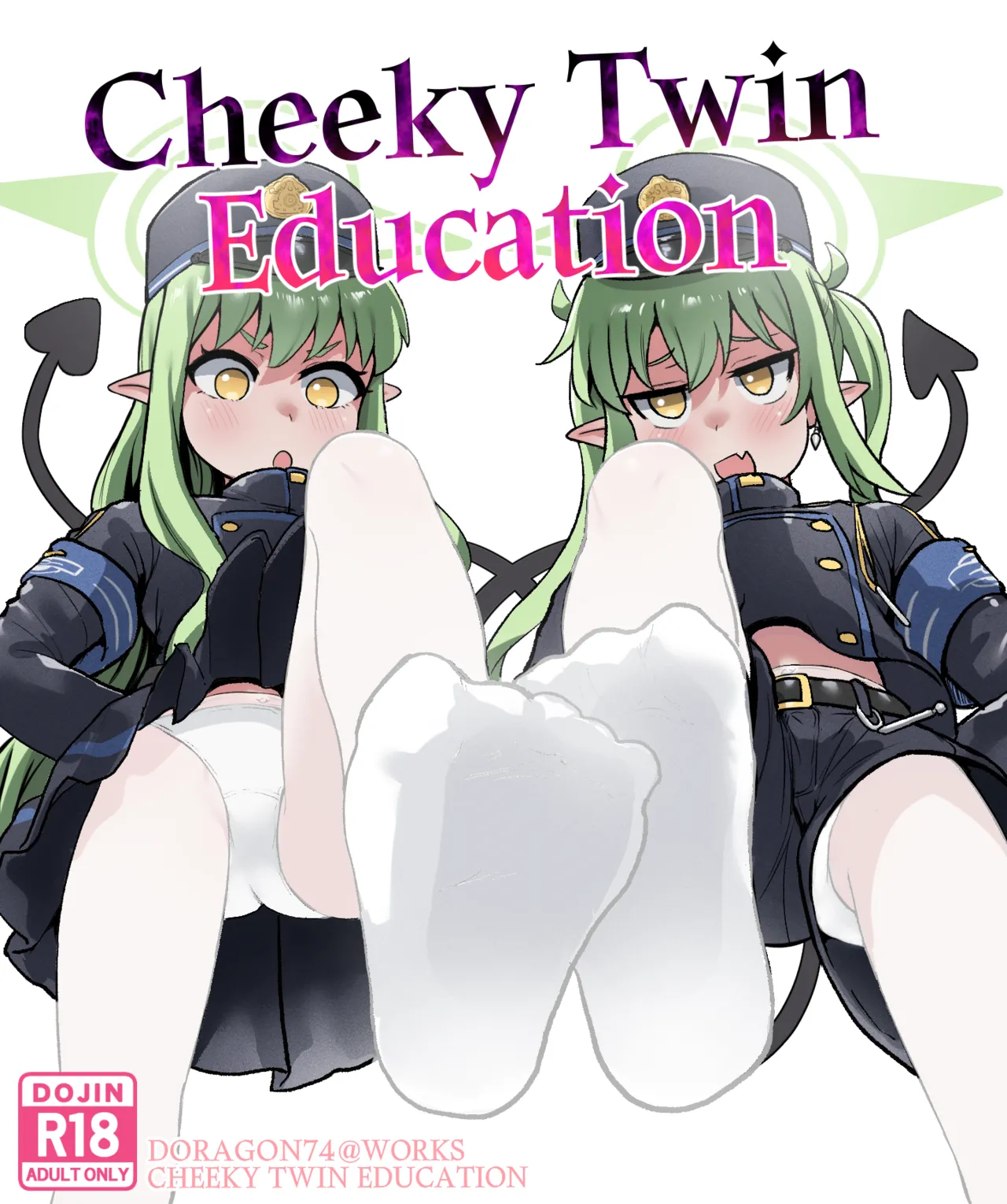 CHEEKY TWIN EDUCATION | 狠狠教育雌小鬼双子 page 2 full