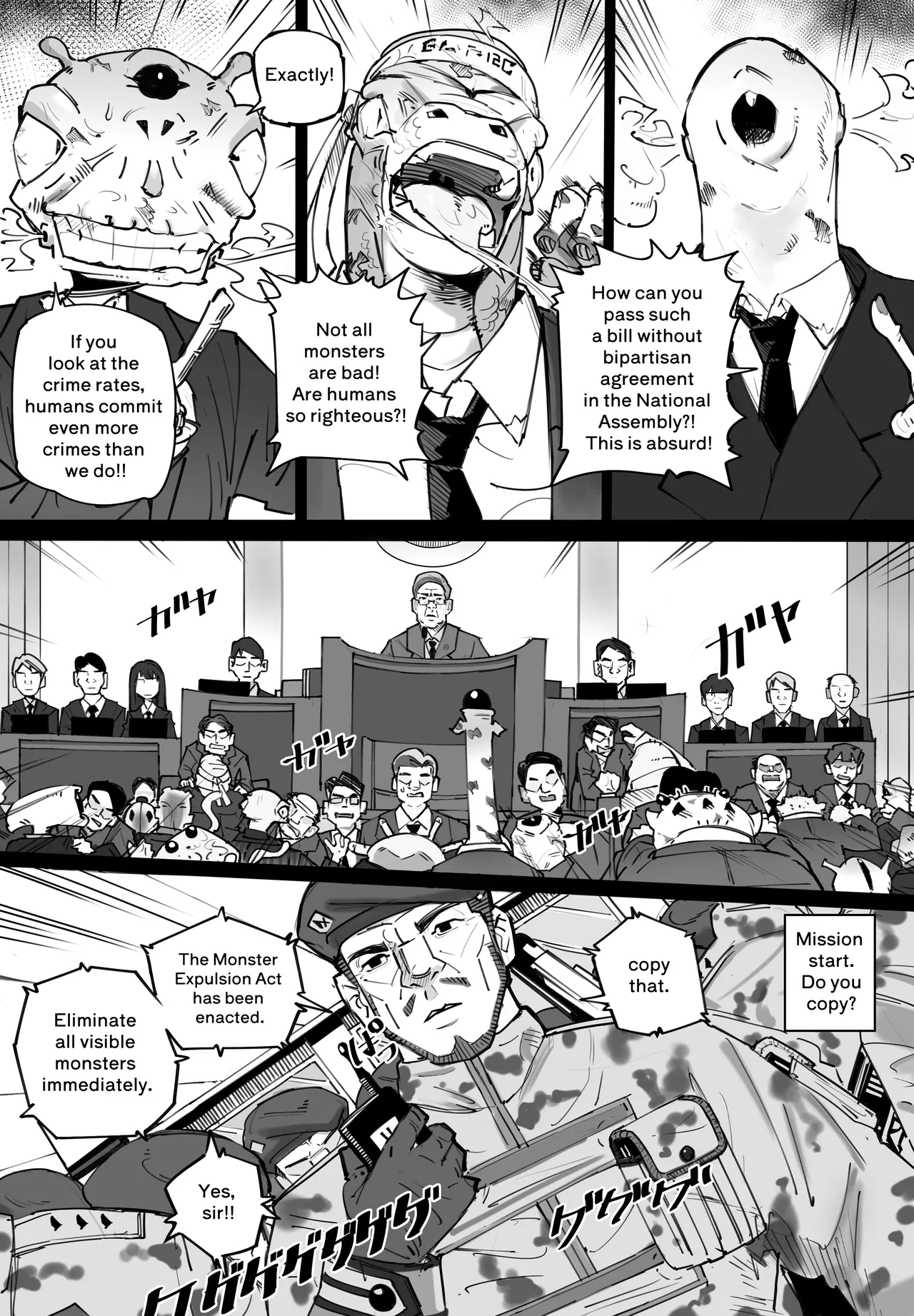 Ningenkai Kara Oidasa Reta Shoujo ga Kaibutsu no Naka de Ikiru Houhou page 9 full