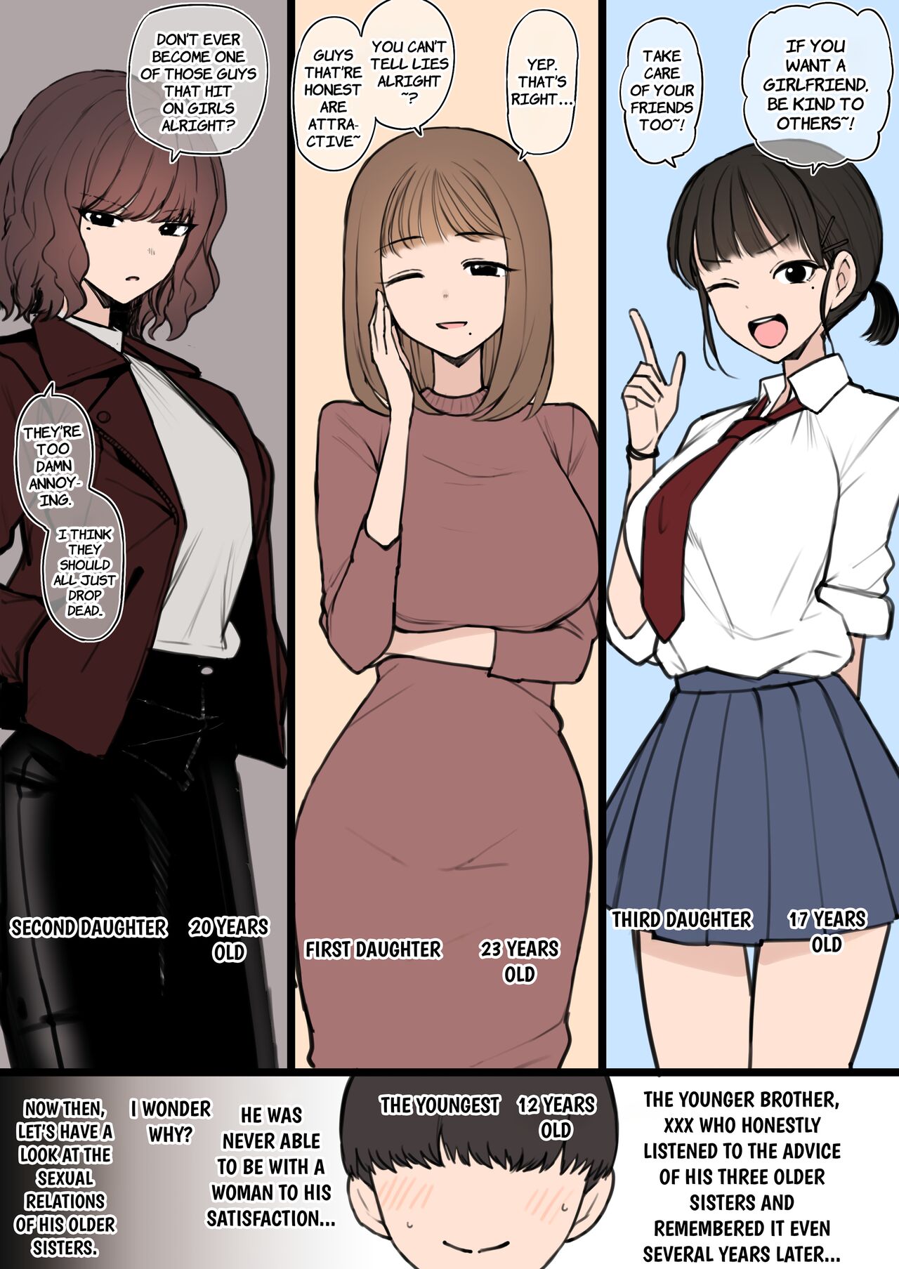 Bite Sized Erotic Comic 2×2 page 3 full