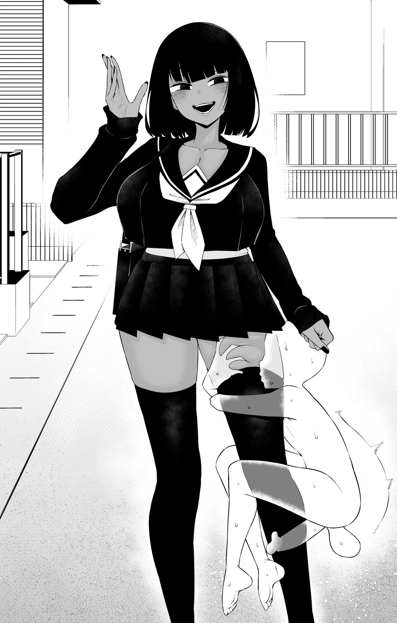 Kokukoku-san wa shirajirashī 19. 1-Wa page 9 full