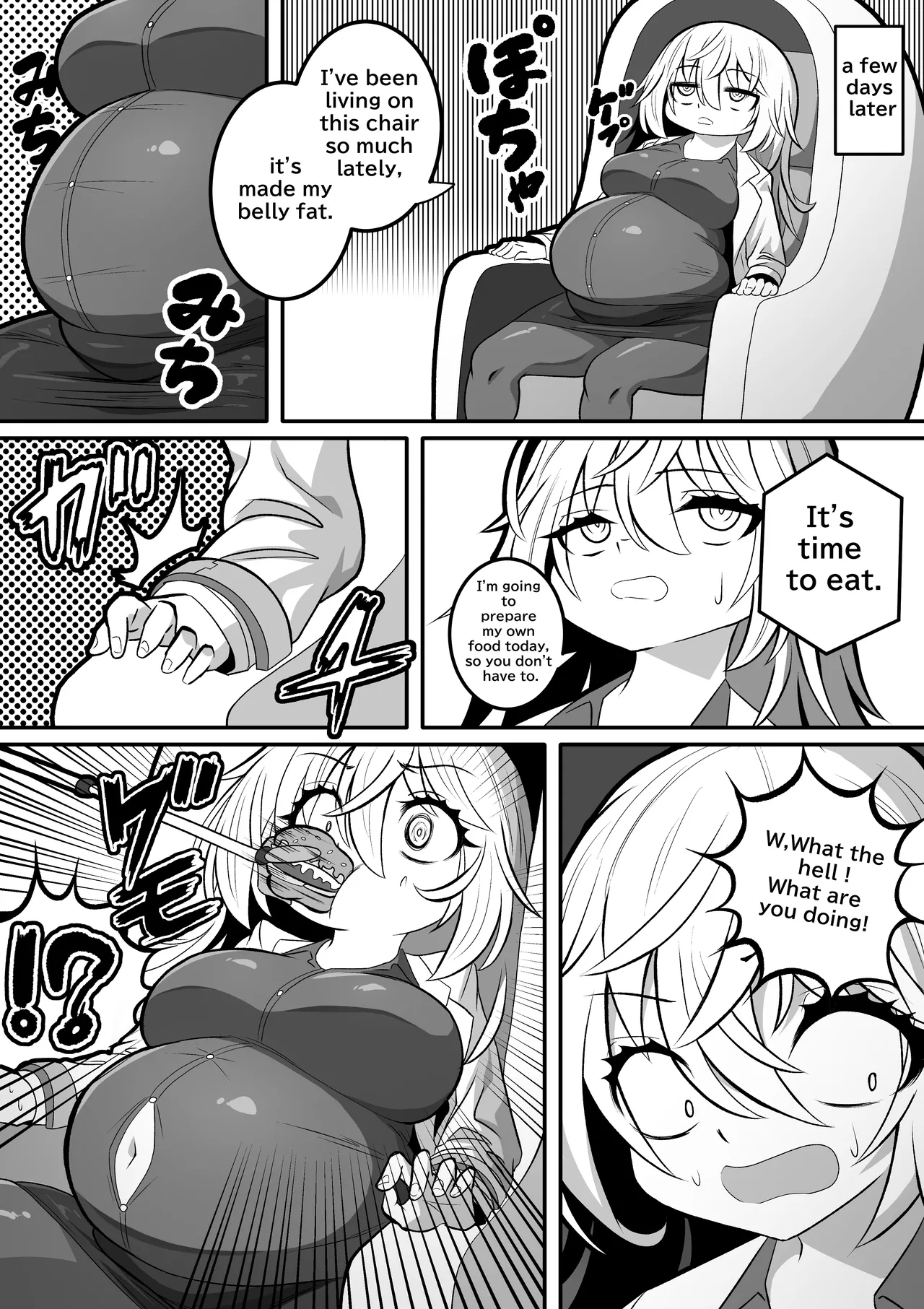 Blob weight gain girl page 2 full