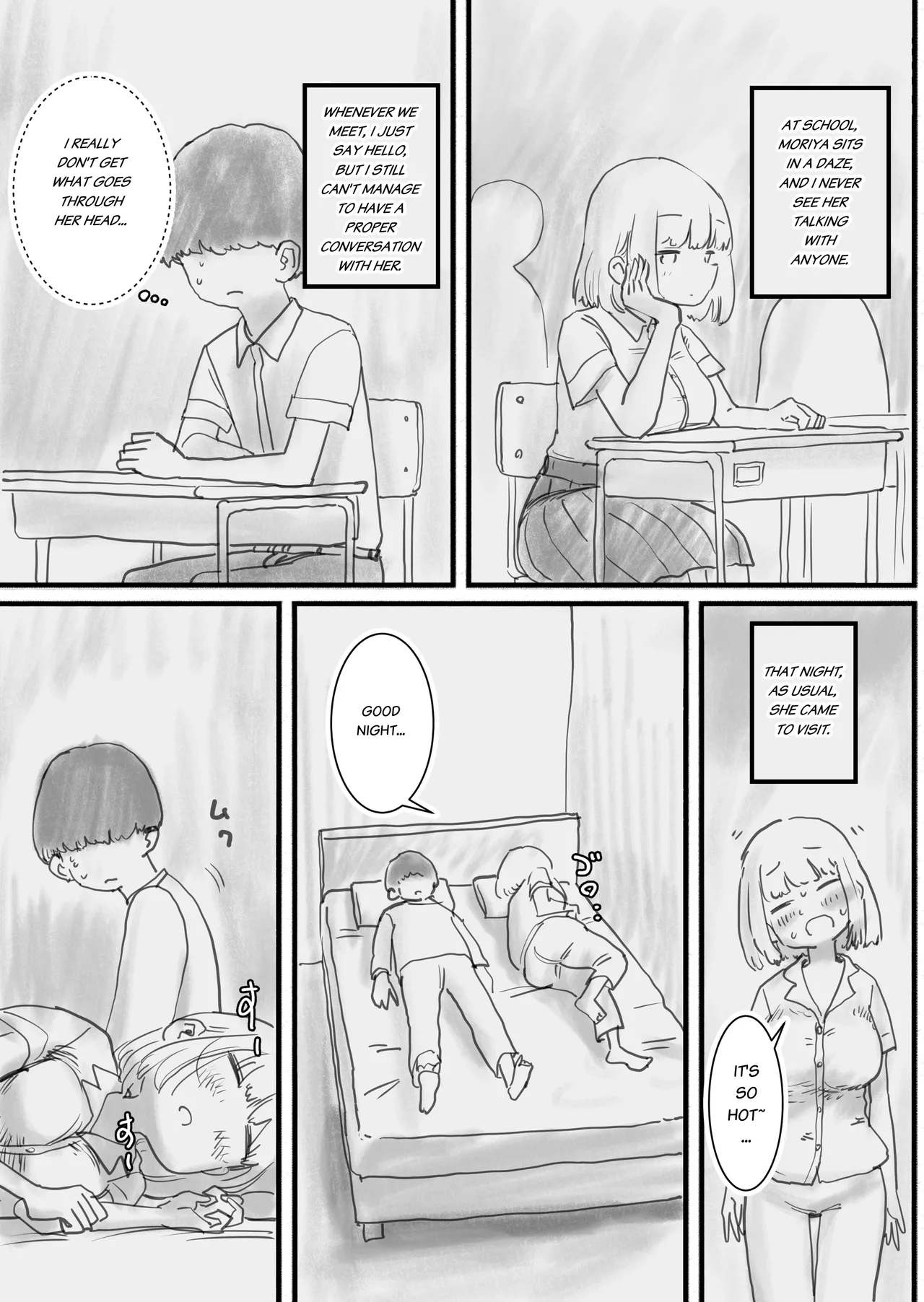 Neteru Aida Karada o Jiyuu ni Tsukawasetekureru Classmate no Morita-san | My Classmate Morita Who Lets Me Use Her Body Freely While She Sleeps page 8 full